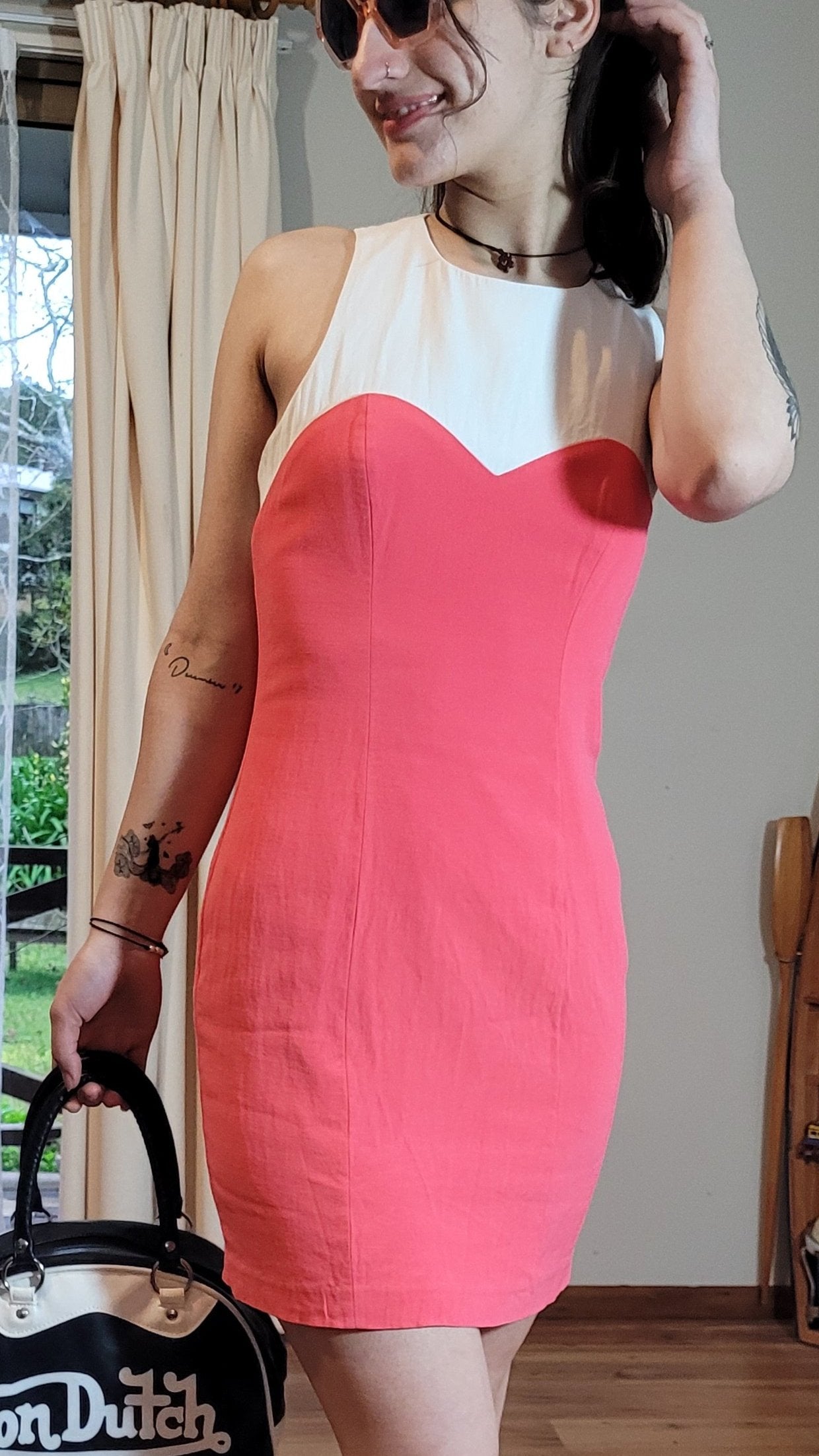 Lovely Hot pink Dress - Preloved dress - Thrift Store