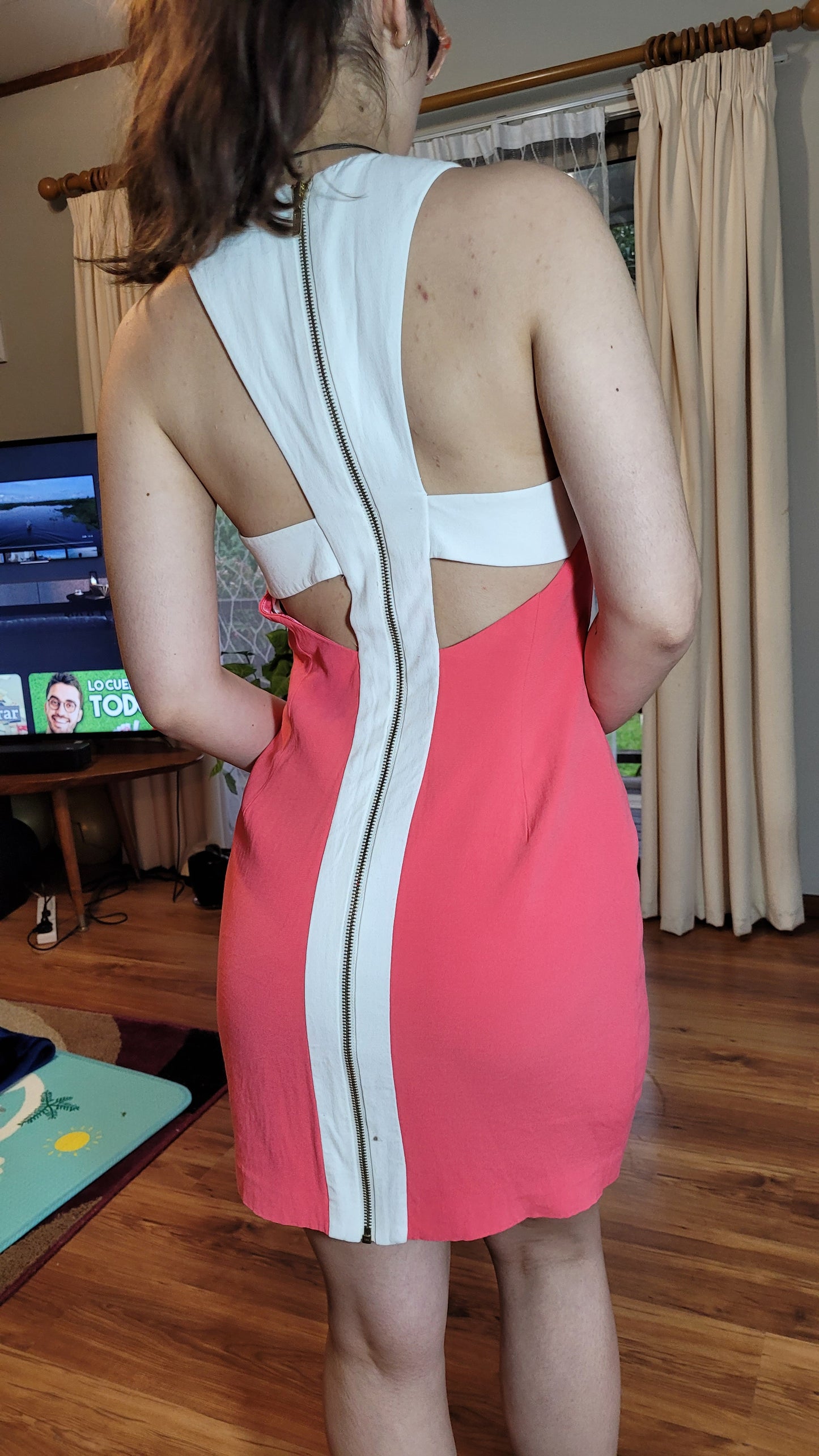 Lovely Hot pink Dress - Preloved dress - Thrift Store