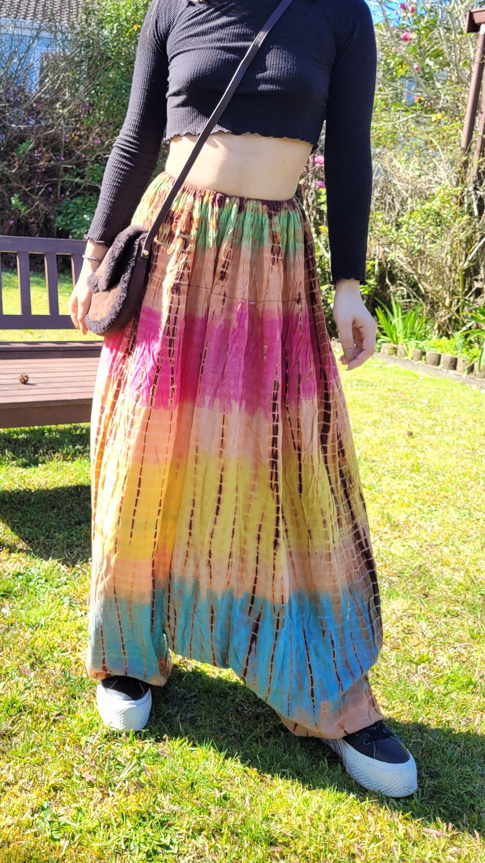 bohemian pants harem pants colorful pants