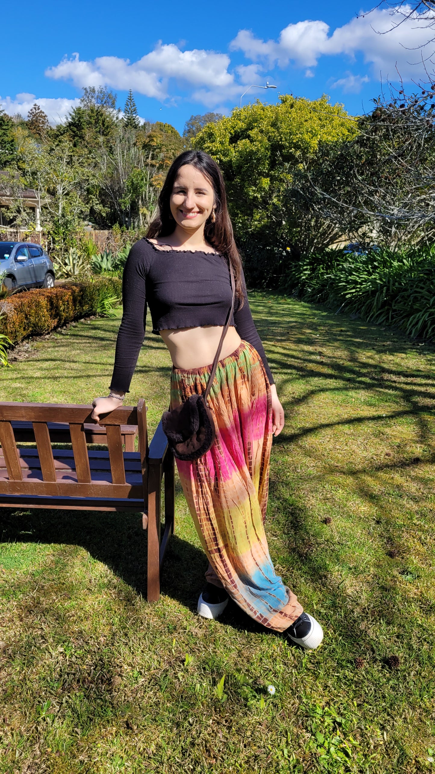 Bohemian Colorful Unisex Shalwar Summer Tracksuit Pants! baggy Fit