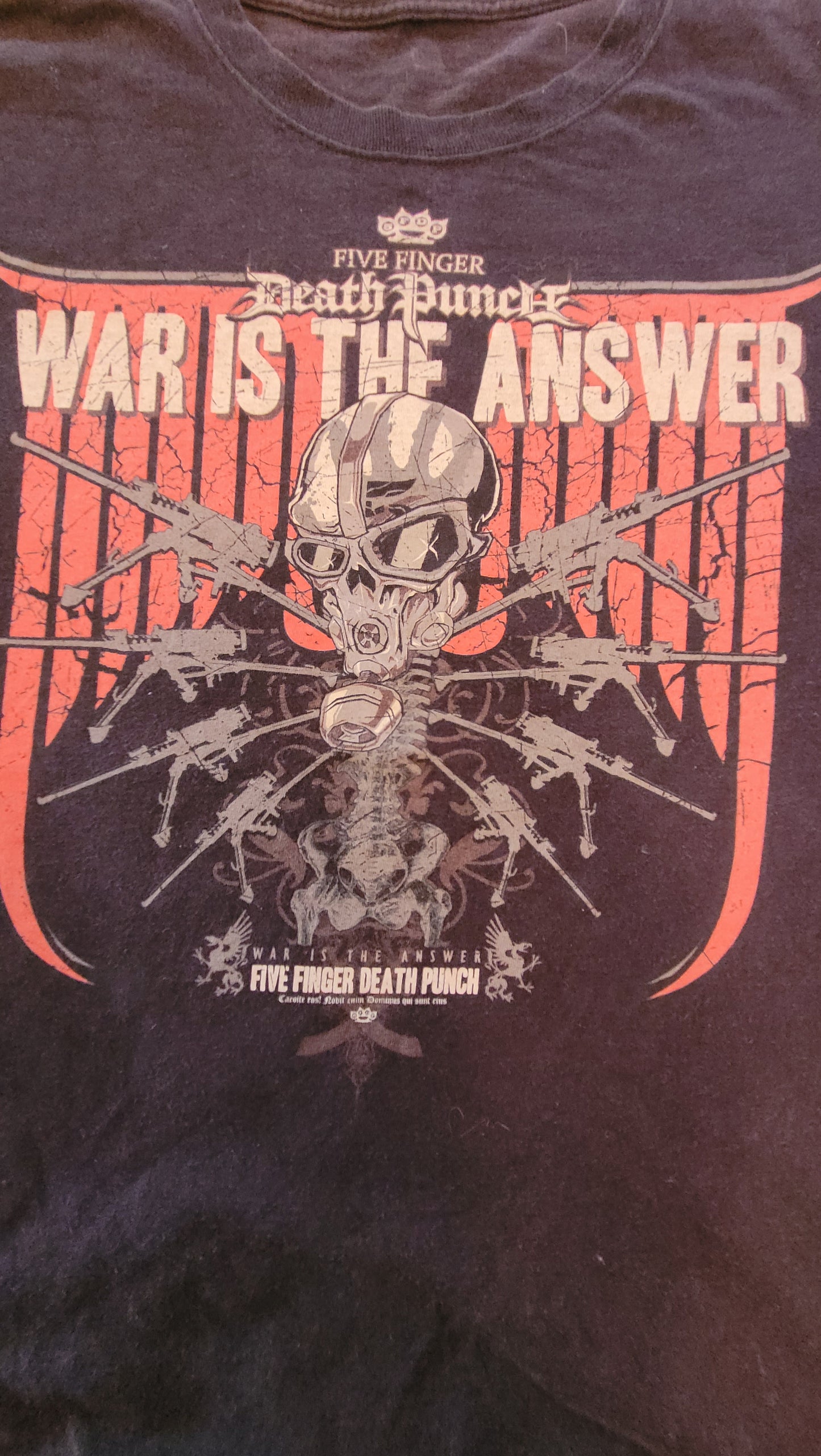 Rock On: Five Finger Death Punch T-Shirt - Crewneck tee Metal Vibes!