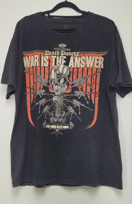 Rock On: Five Finger Death Punch T-Shirt - Crewneck tee Metal Vibes!