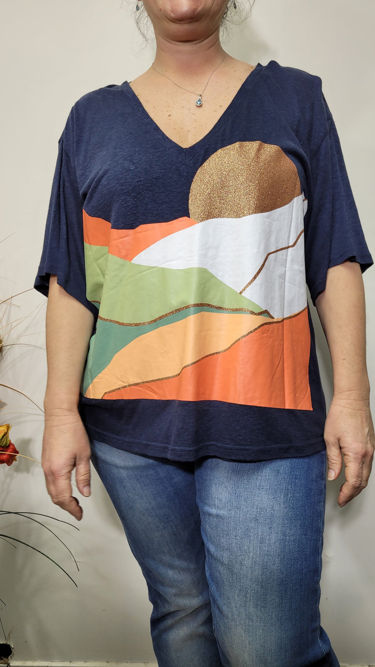 Libra Rising TShirt - Isle Of Mine Blouse - Second Hand top