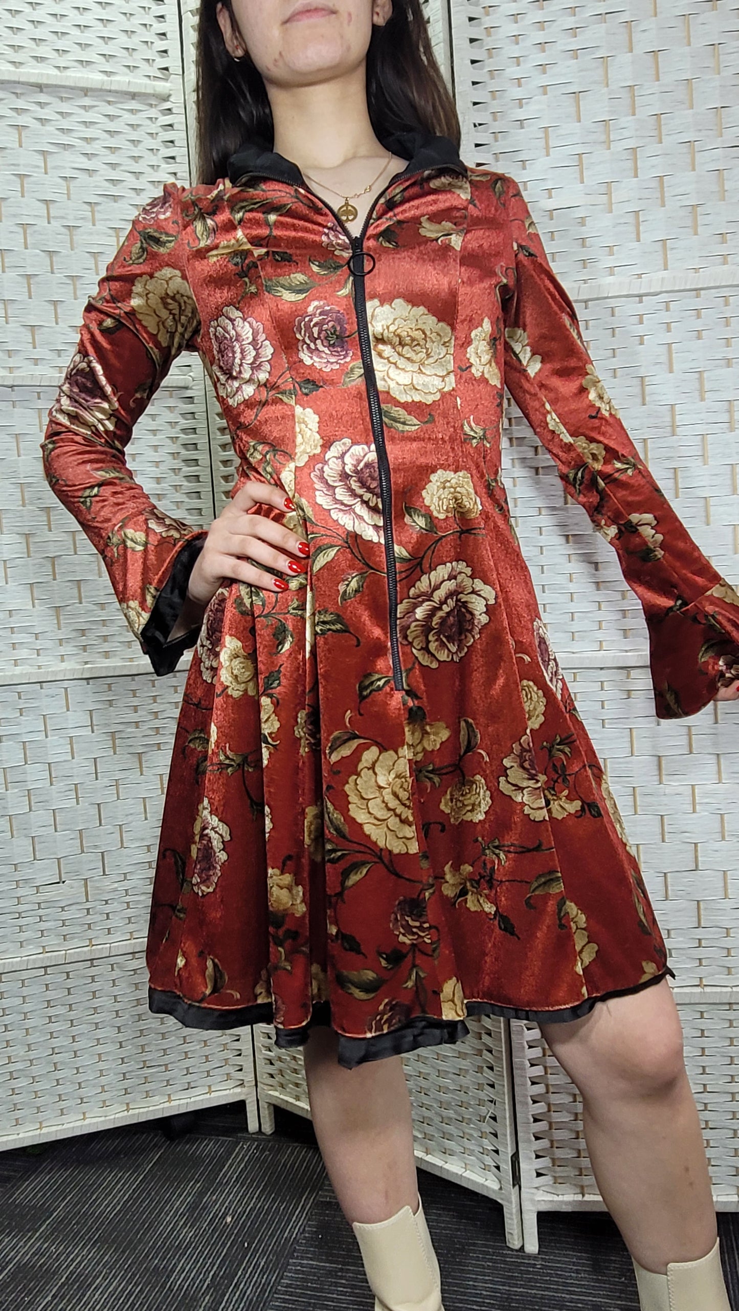 Cue bell sleeves dress