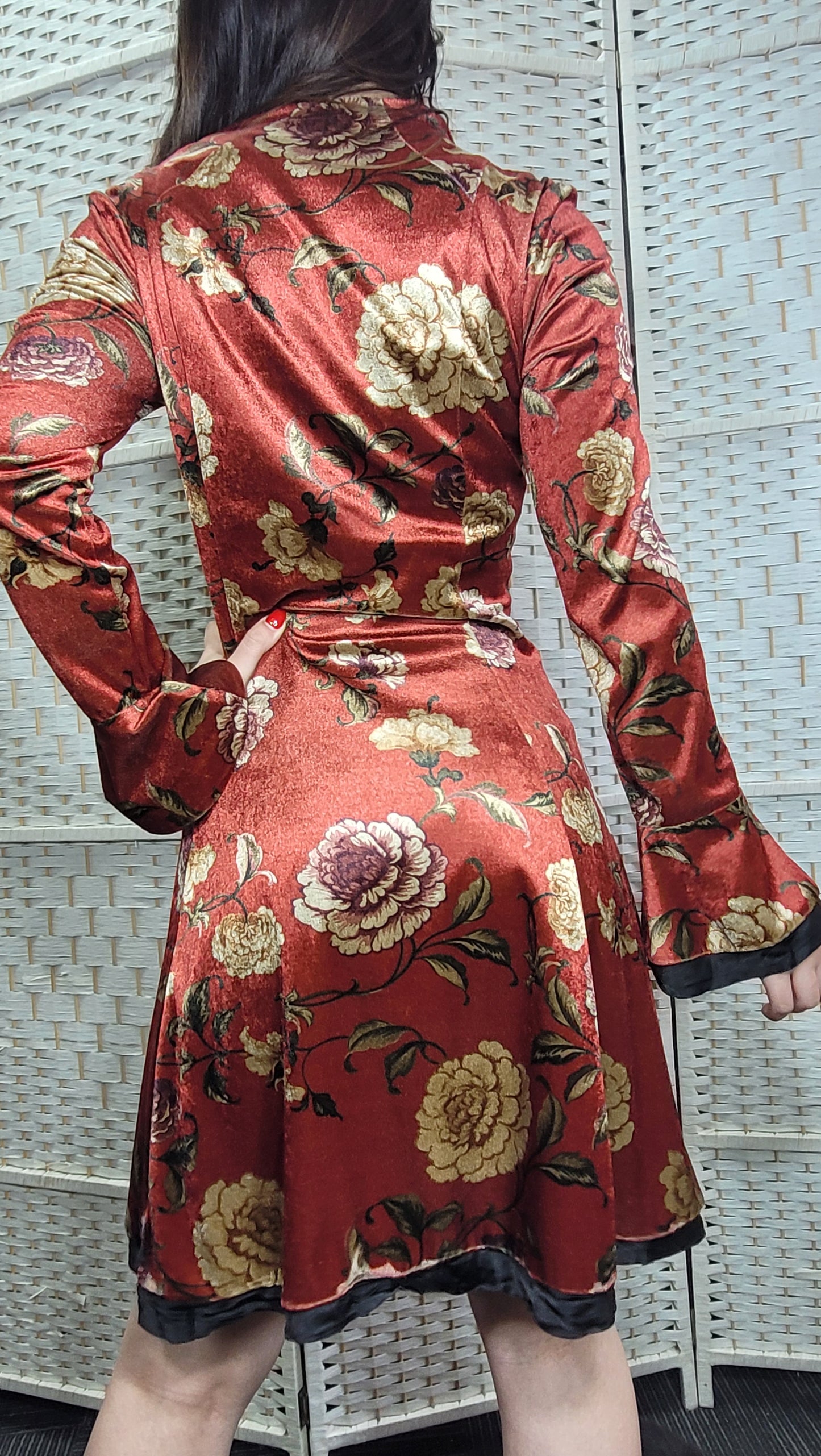 Cue bell sleeves dress