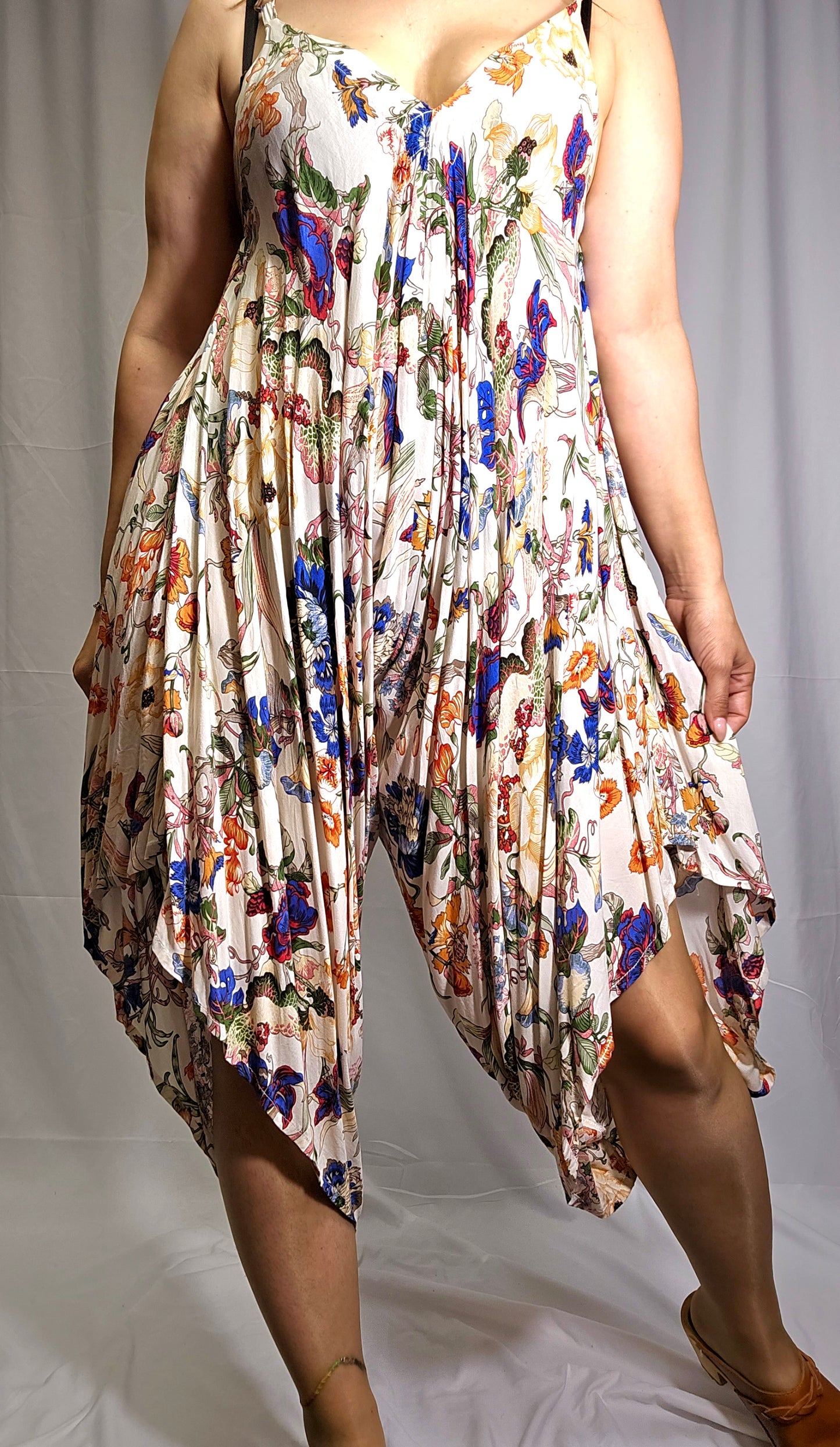 Boho Ballon style Jumpsuit - bohemian jumpsuit