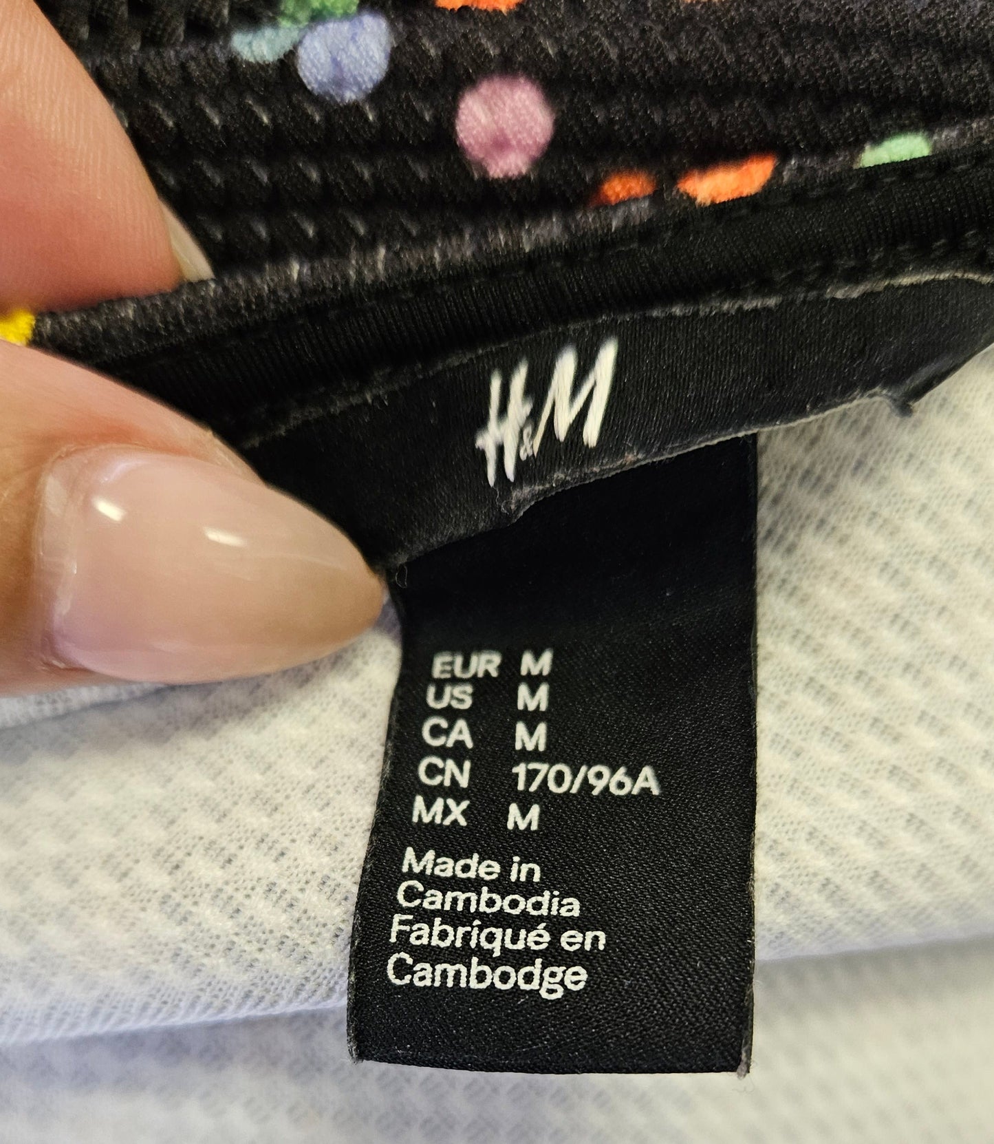 H&M top size M
