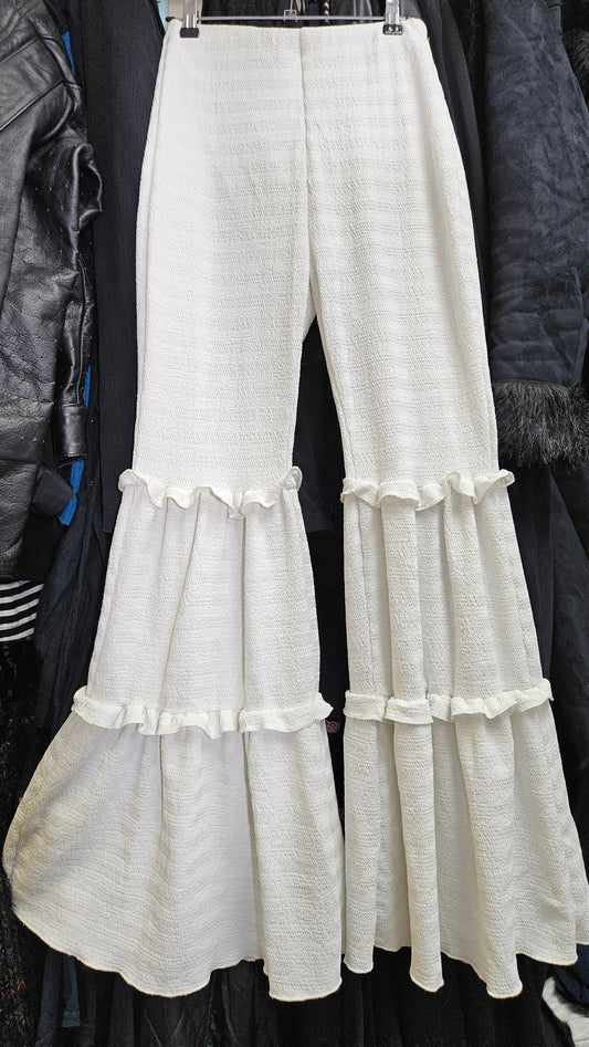 Bohemian Flared Trousers. Palazzo Pants. festival pants