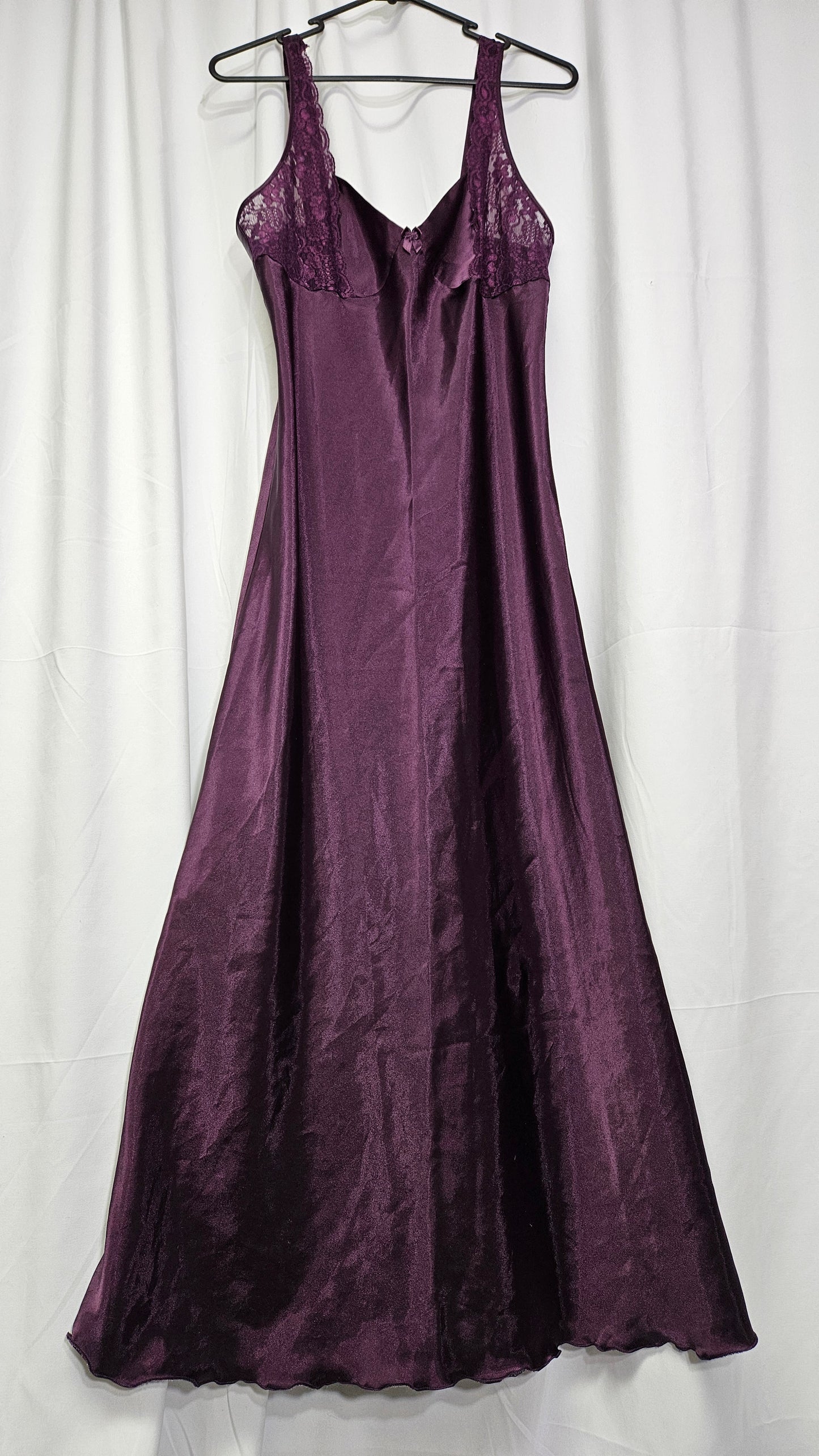 Stunning Vintage Purple Slip Dress - Lingerie/Nighty