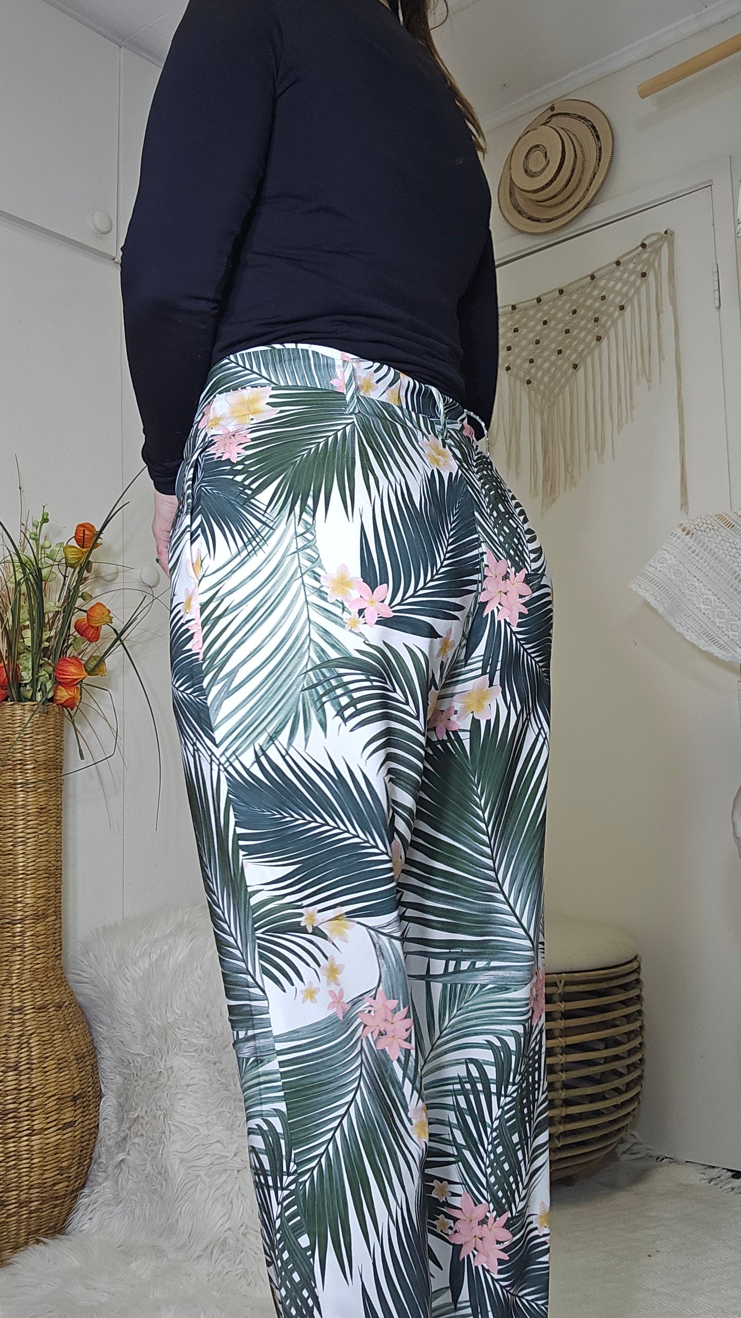 PORTMANS Womens Pants Size 10 High Waisted Pockets BeltPants - Trousers