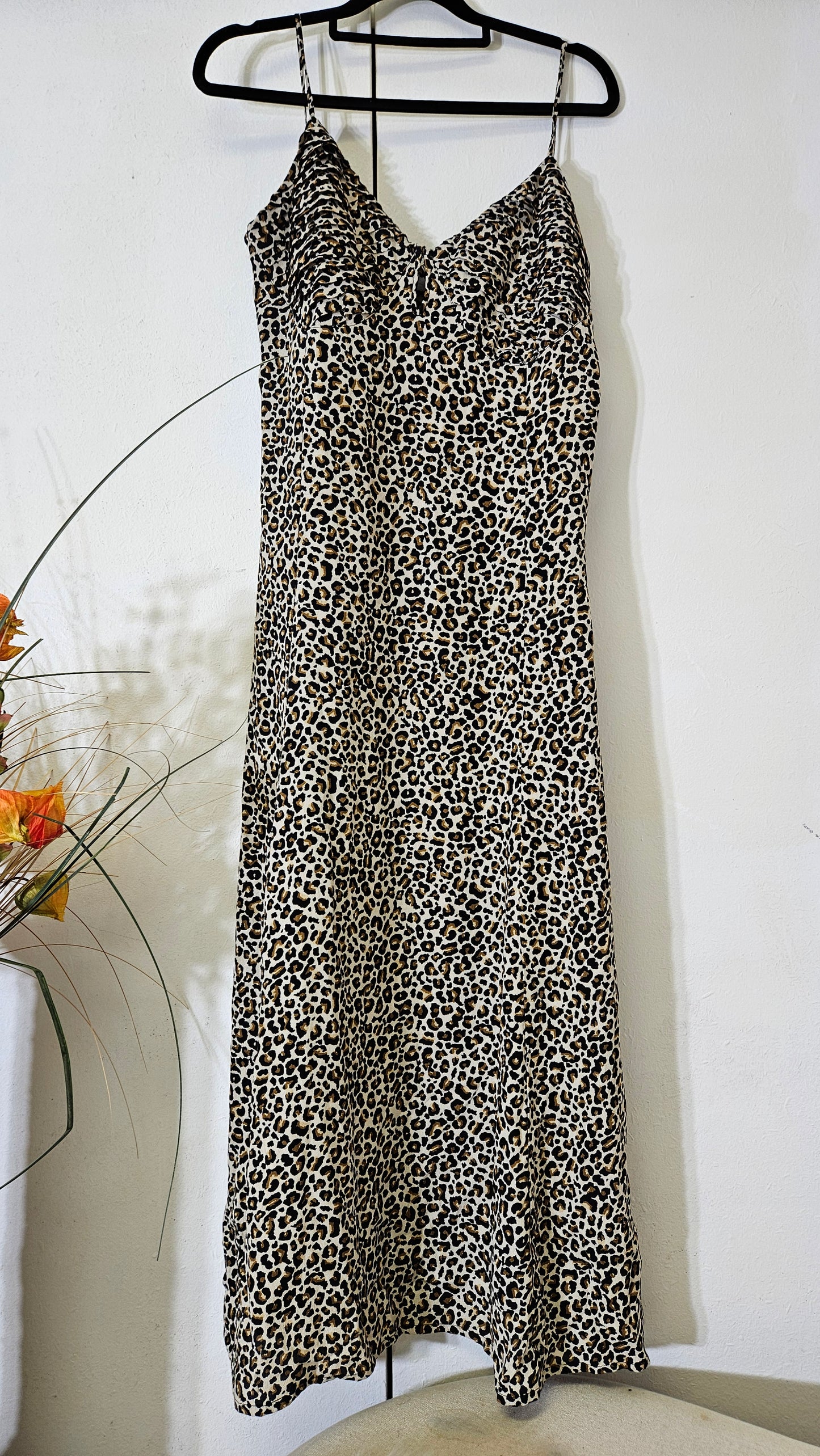 Rue Stiic Desert Leopard Midi Dress - Cami Dress