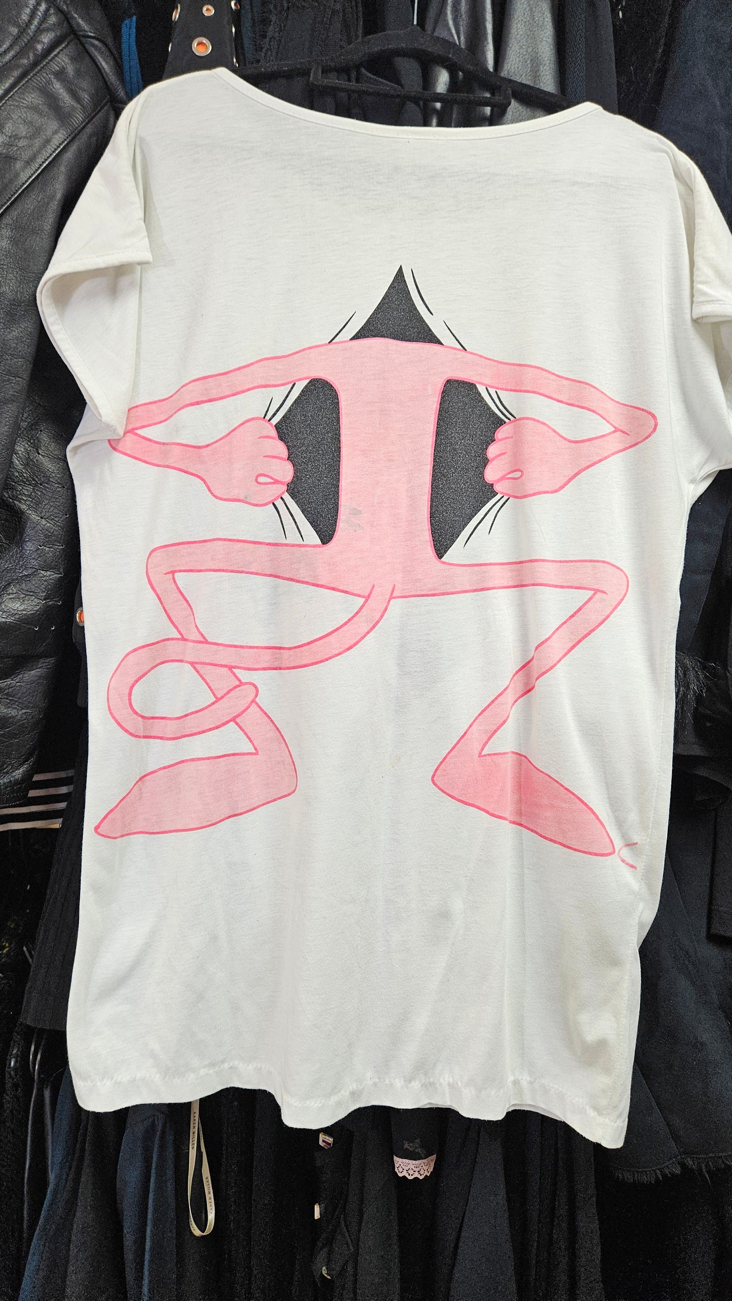 Pink Panter Vintage top - Retro tee -Shirt - Crewneck