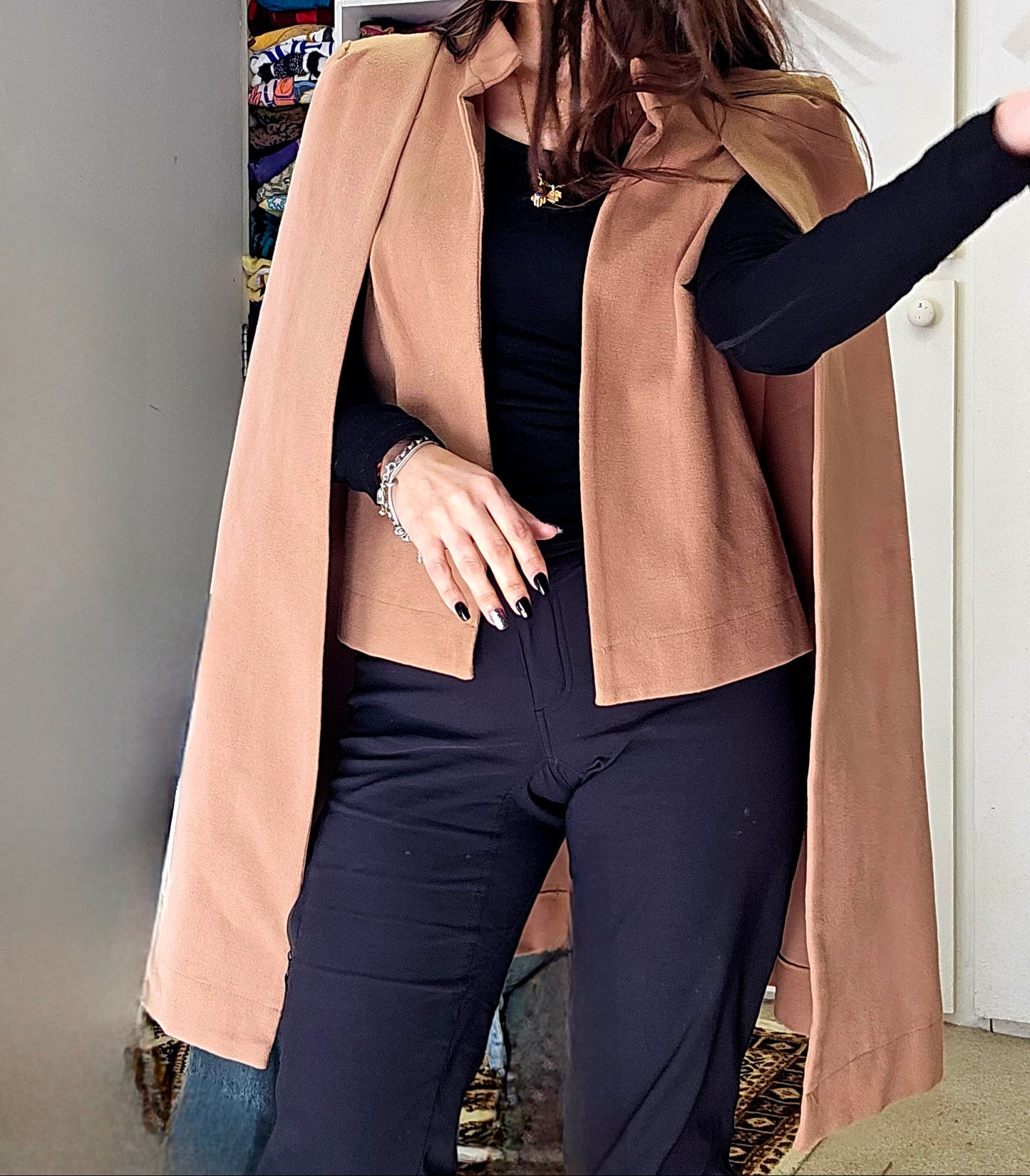 Jacket style Coat Cape Size 12