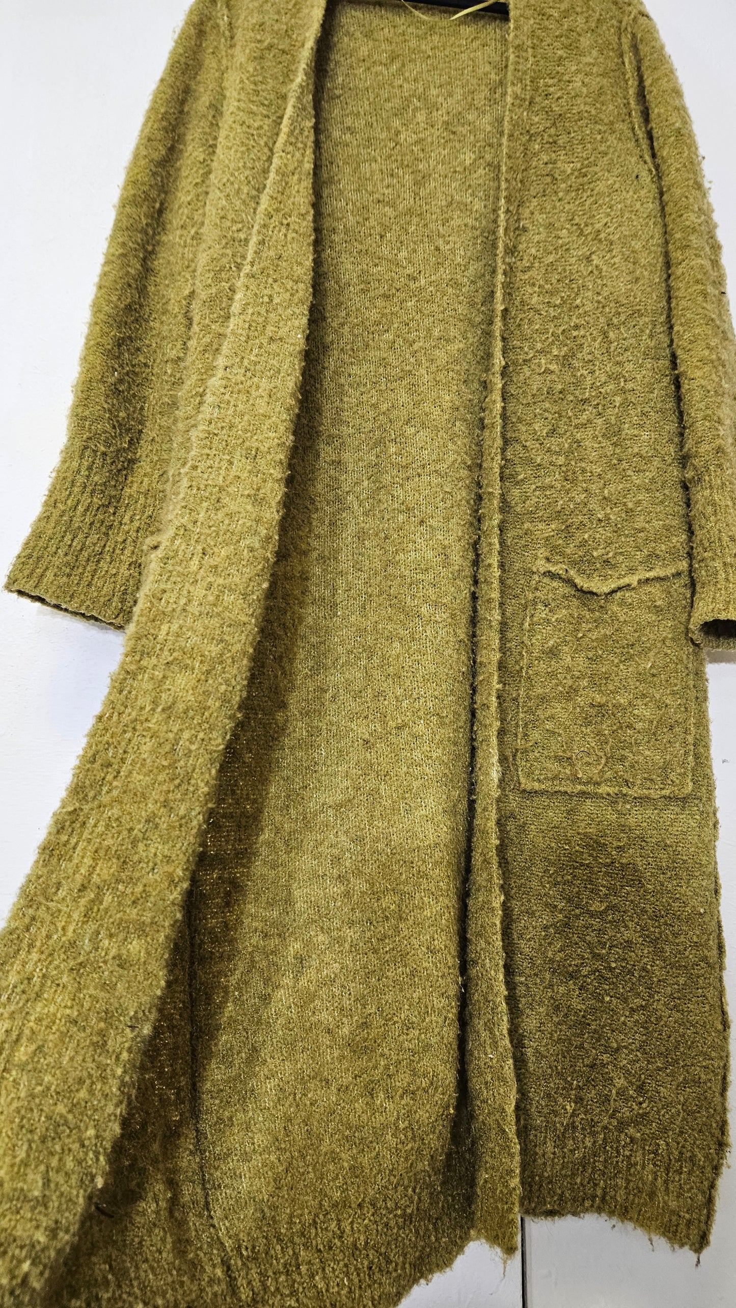 bohemian hippie style Knit Coat - Preloved Cardigan Coat