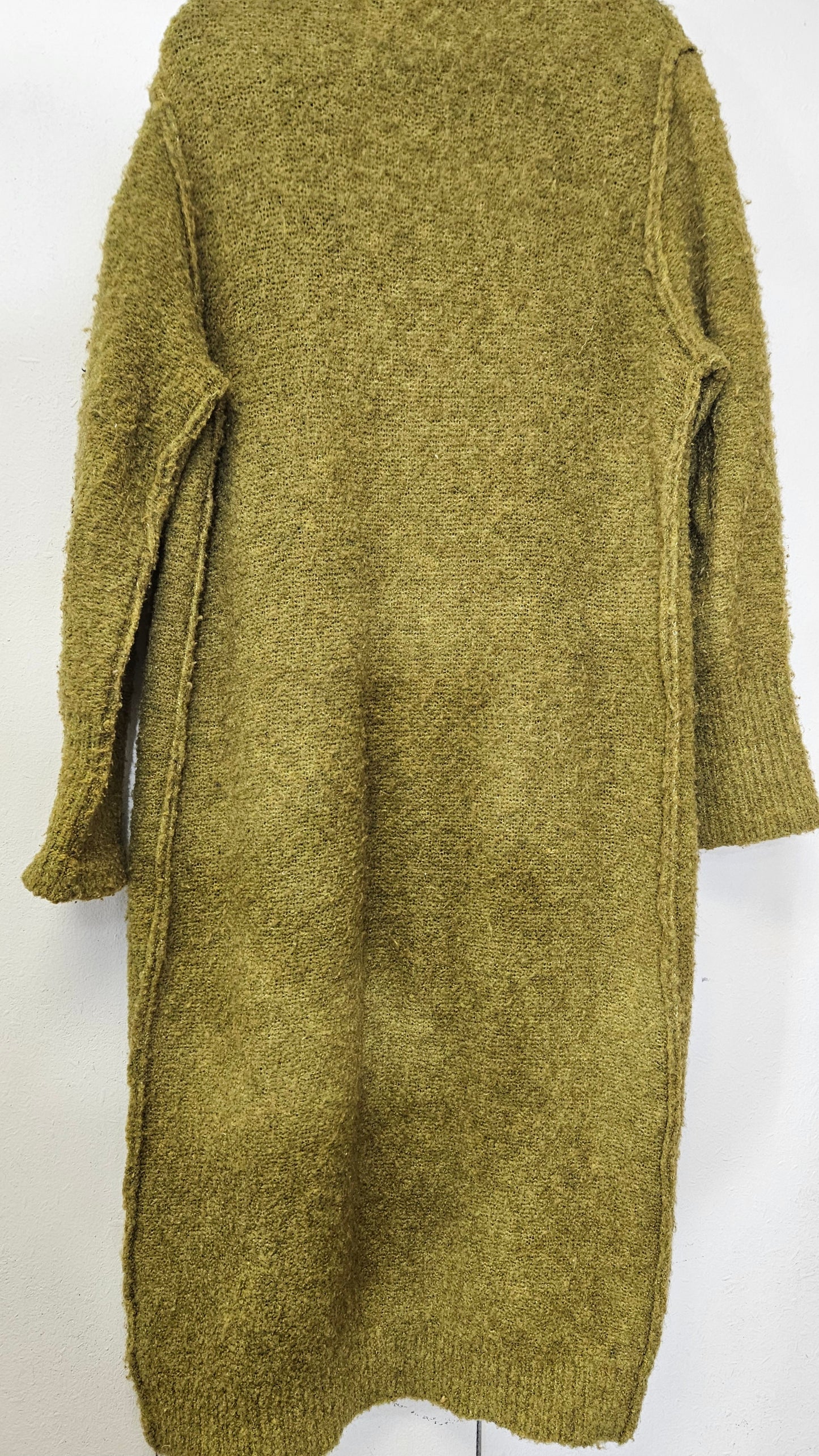 bohemian hippie style Knit Coat - Preloved Cardigan Coat