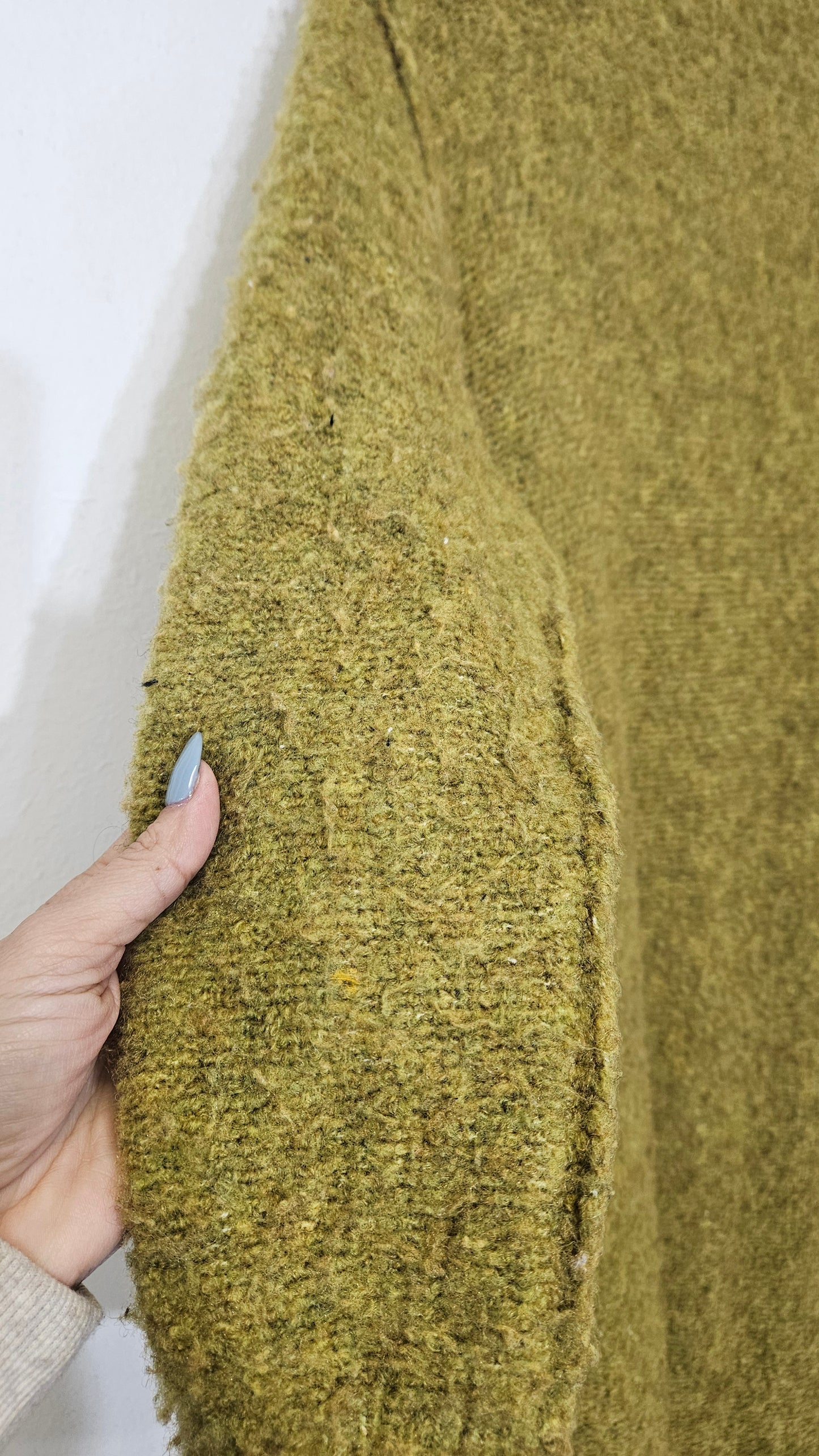 bohemian hippie style Knit Coat - Preloved Cardigan Coat