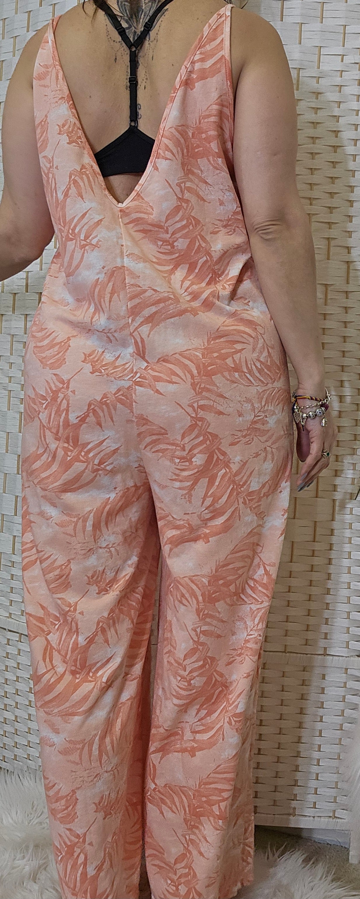 Wide Leg Casual Jumpsuit - Second Hand jumpsuit - Preloved overall