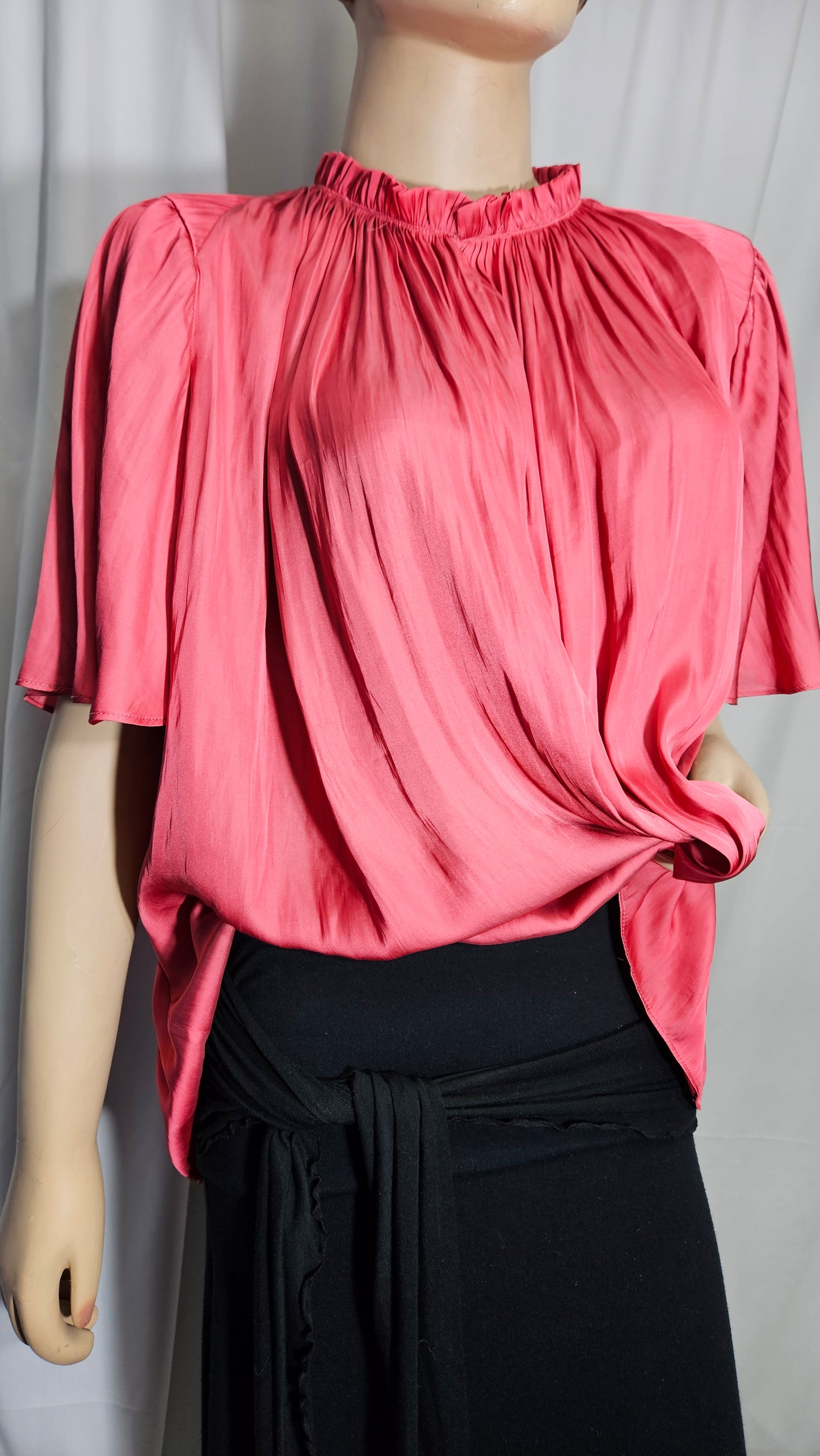 Oversized Pink Country Road blouse