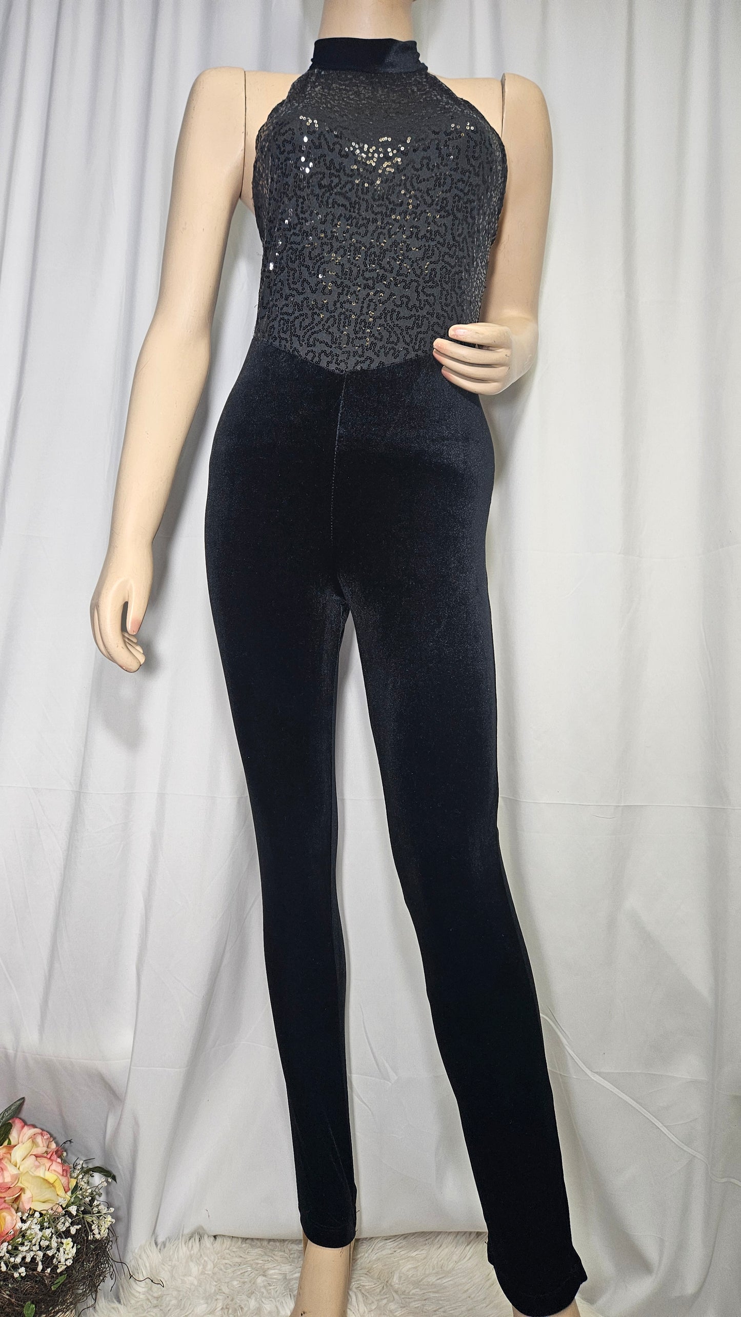 Velvet Jumpsuit dance Jumpsuit