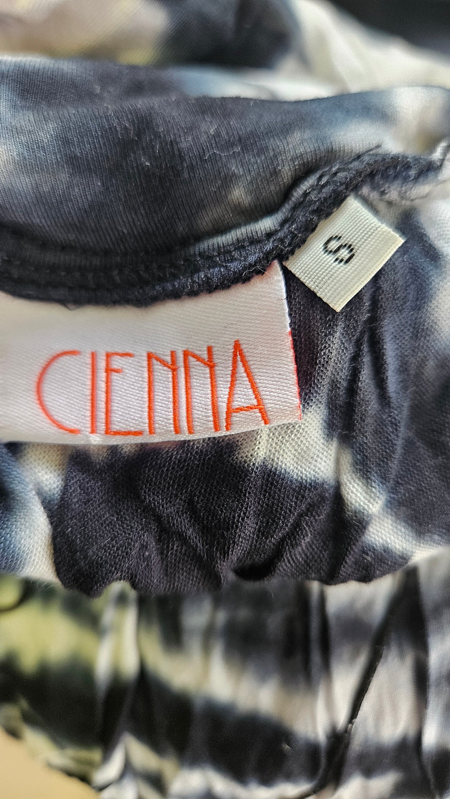 Cienna Nova Blue & White Tie Dye Skirt Maxi bohemian skirt - Preloved maxi skirt - Hippie rayon Skirt - buy preloved skirt