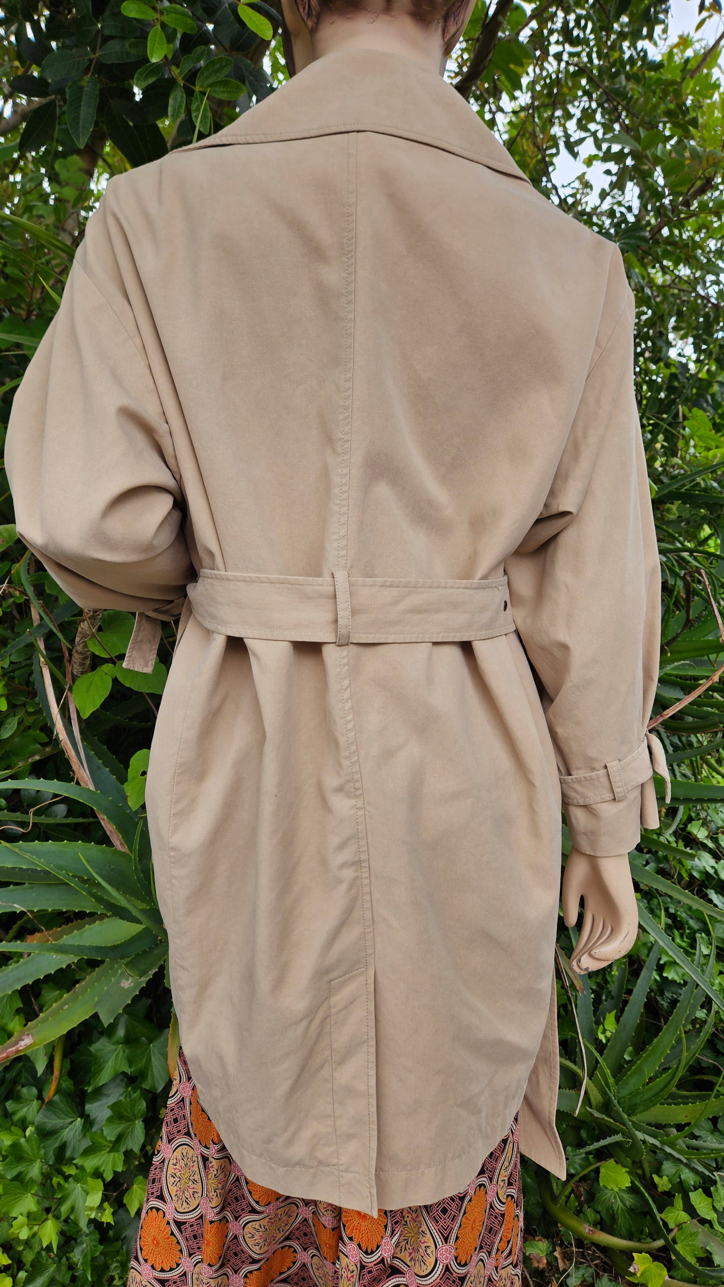 Preloved Trench Coat - Beige vintage Trench