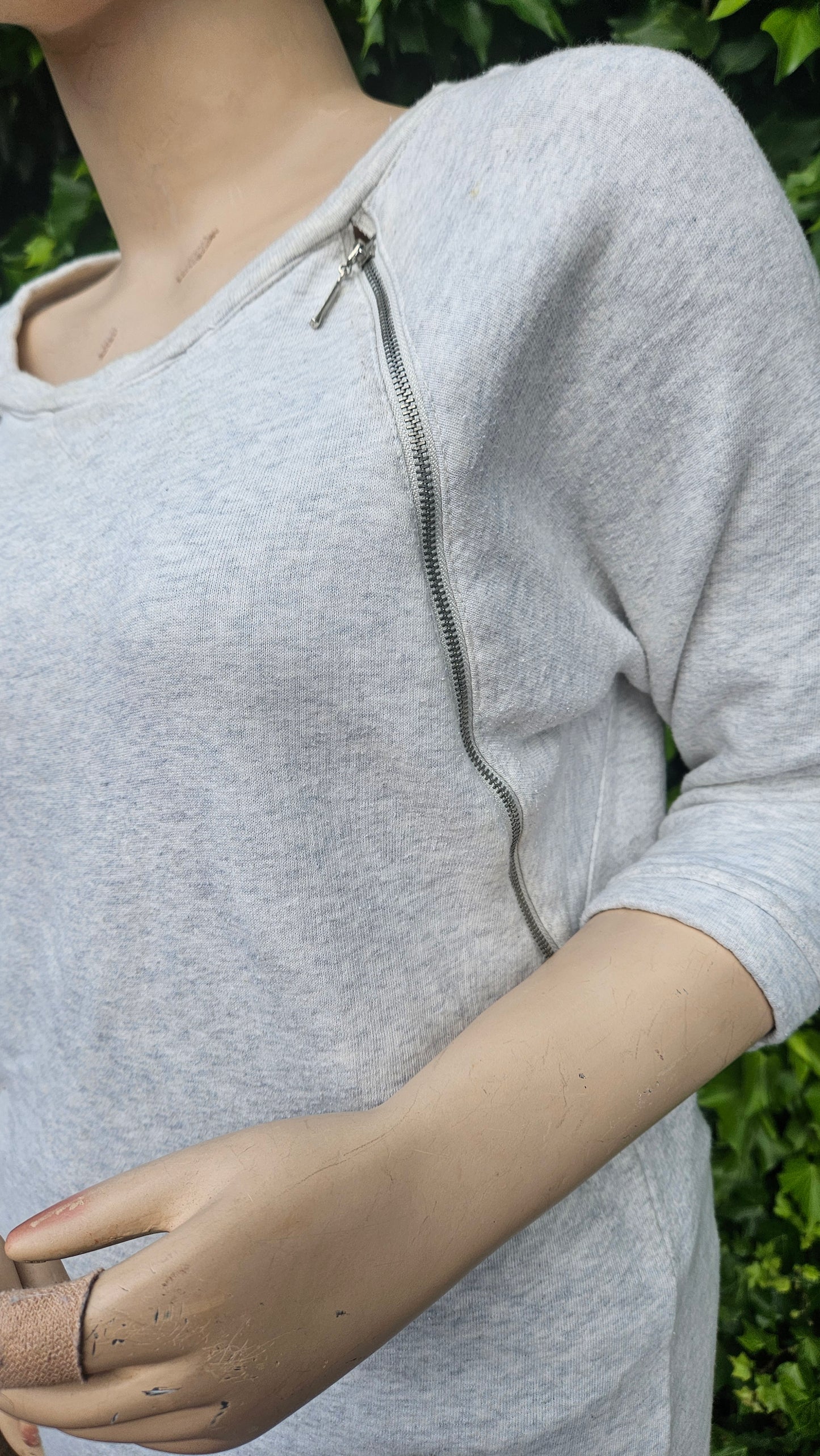 Nursing Top Mini dress - Breastfeeding sweatshirt MATERNITY NURSING