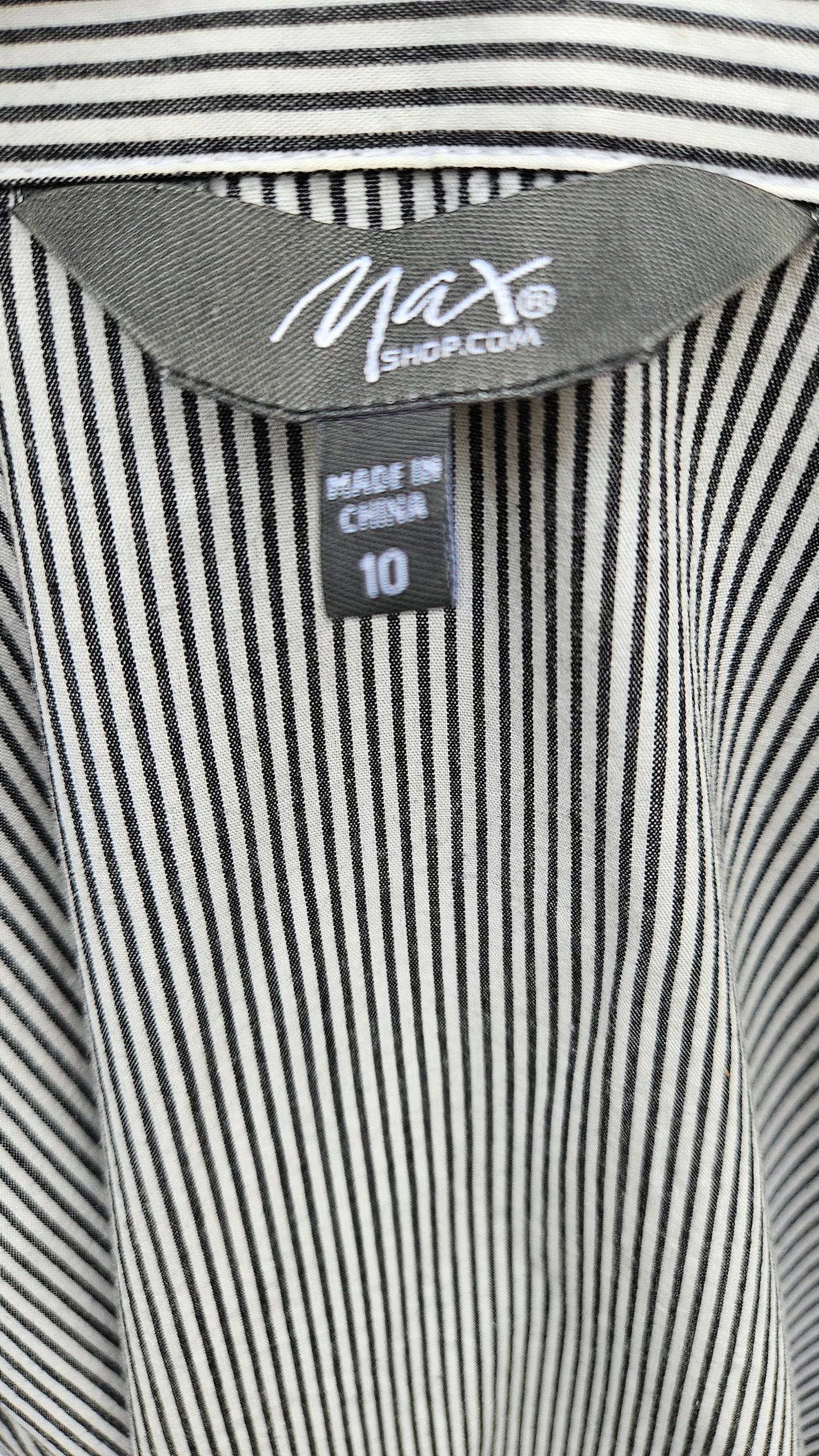 Asymmetrical Max Shirt Size 10