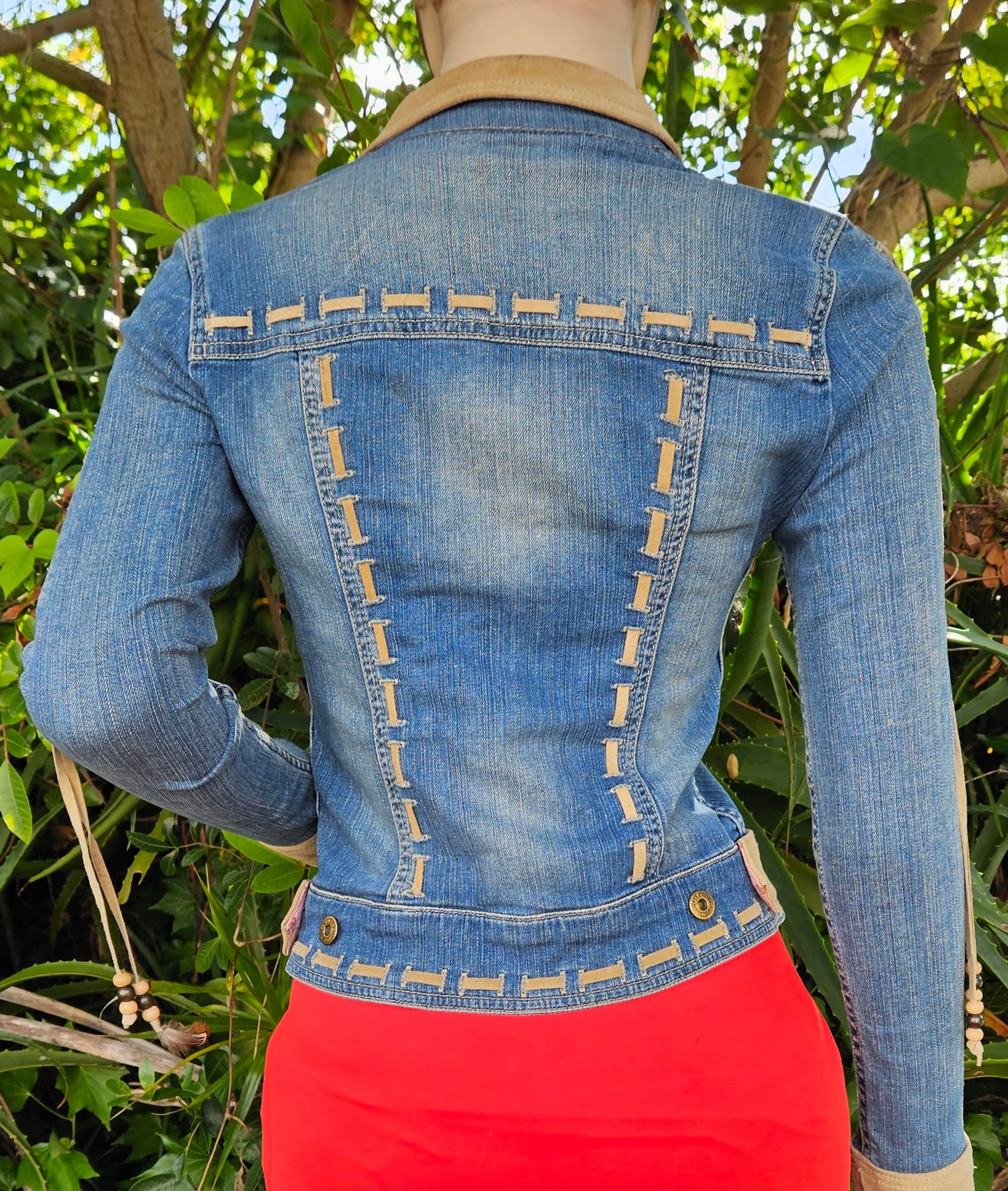 Vintage Y2K D&G Denim Jacket - Size XS - Excellent Preloved Condition