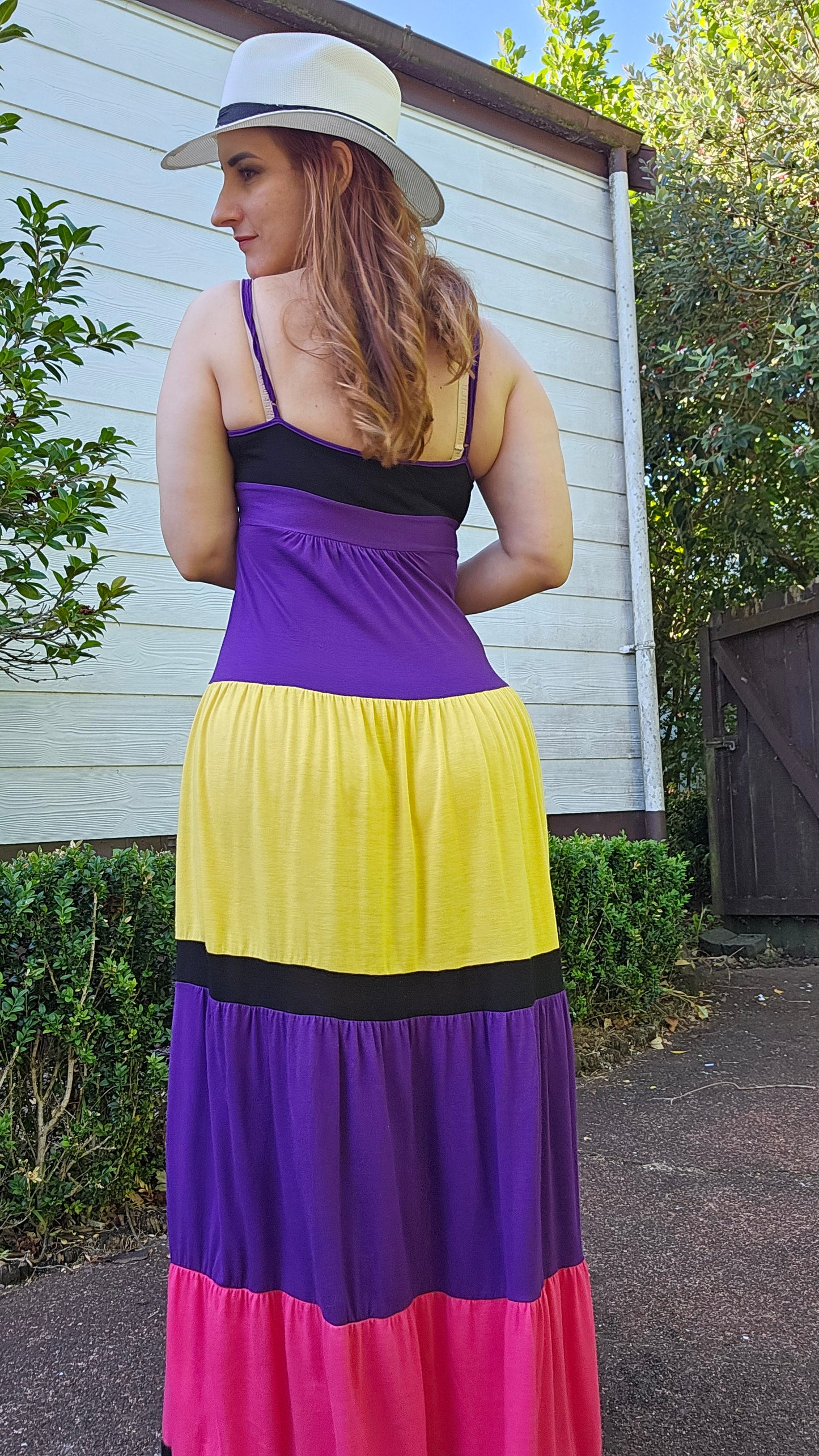 Colorful Maxi Dress - Second hand find!