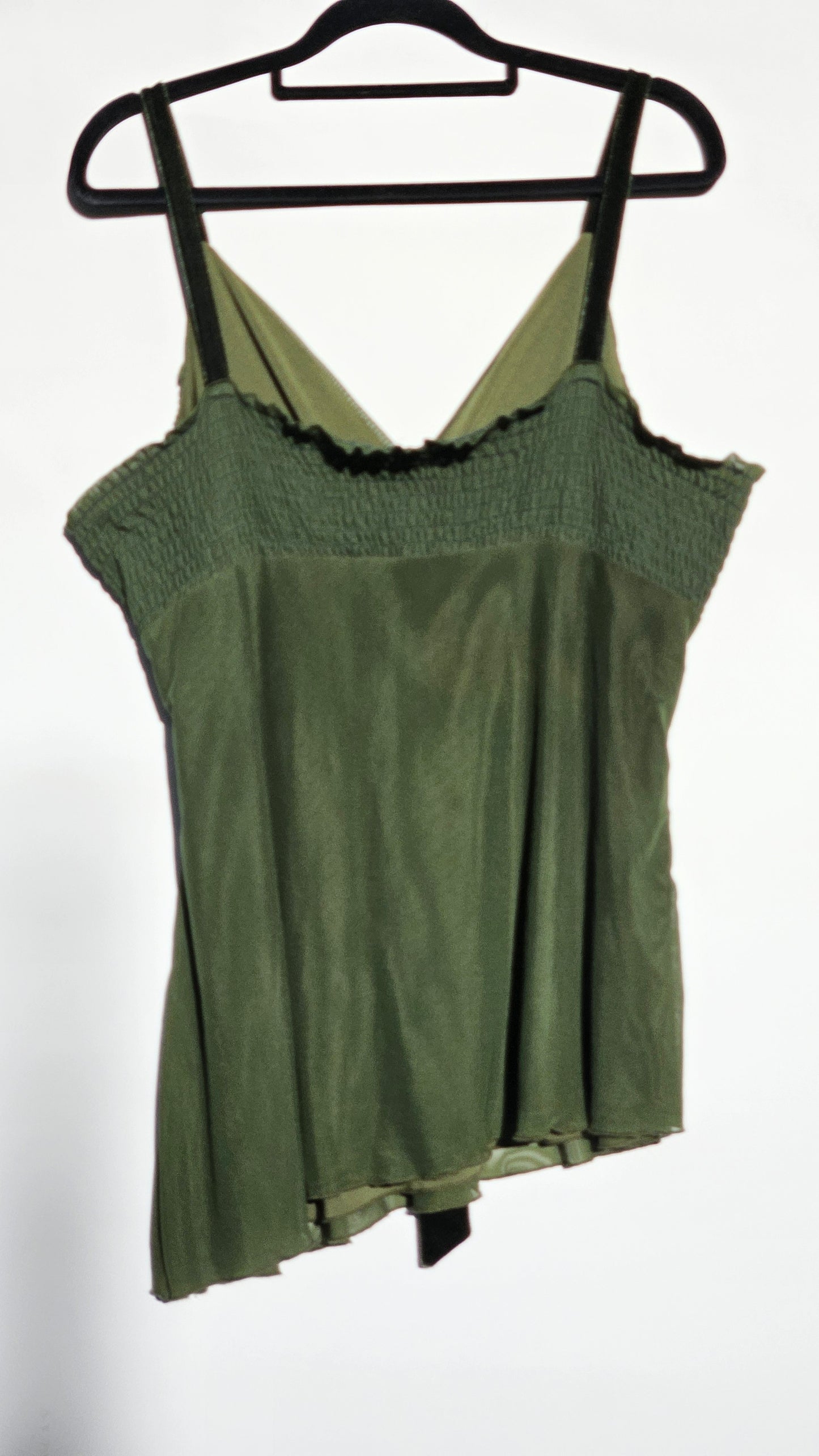 Vintage Mesh Cami Top Size 18