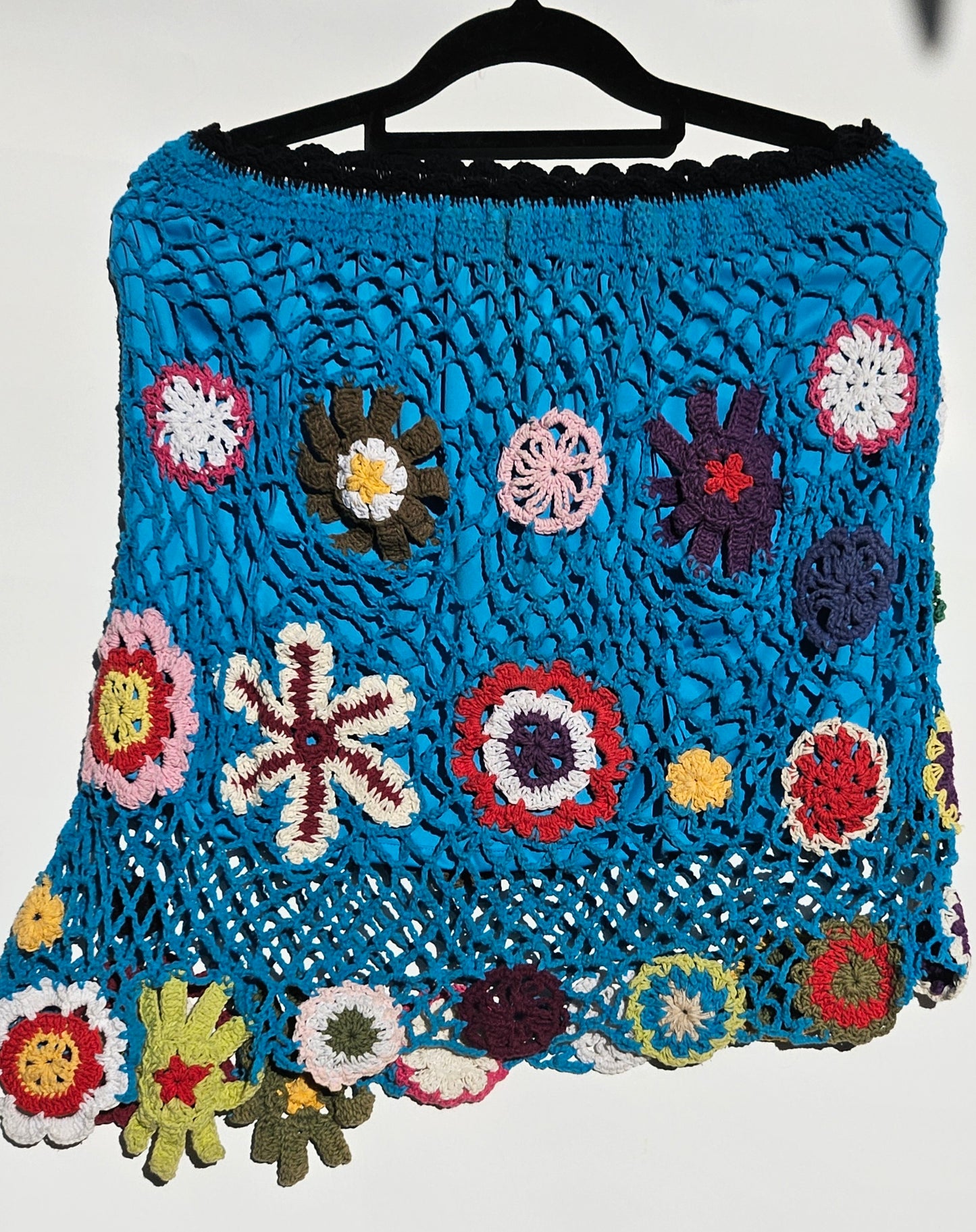 Crochet Skirt - Preloved knit skirt