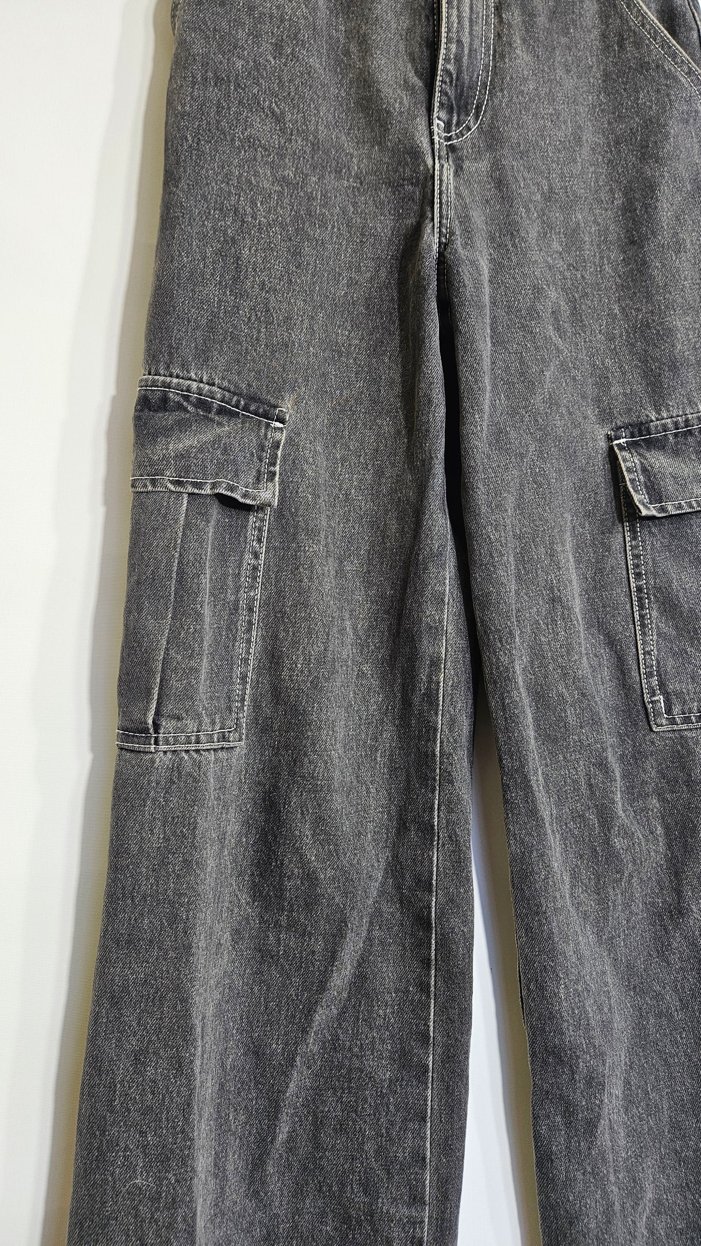 Cargo Glassons Pants Denim/ Jeans