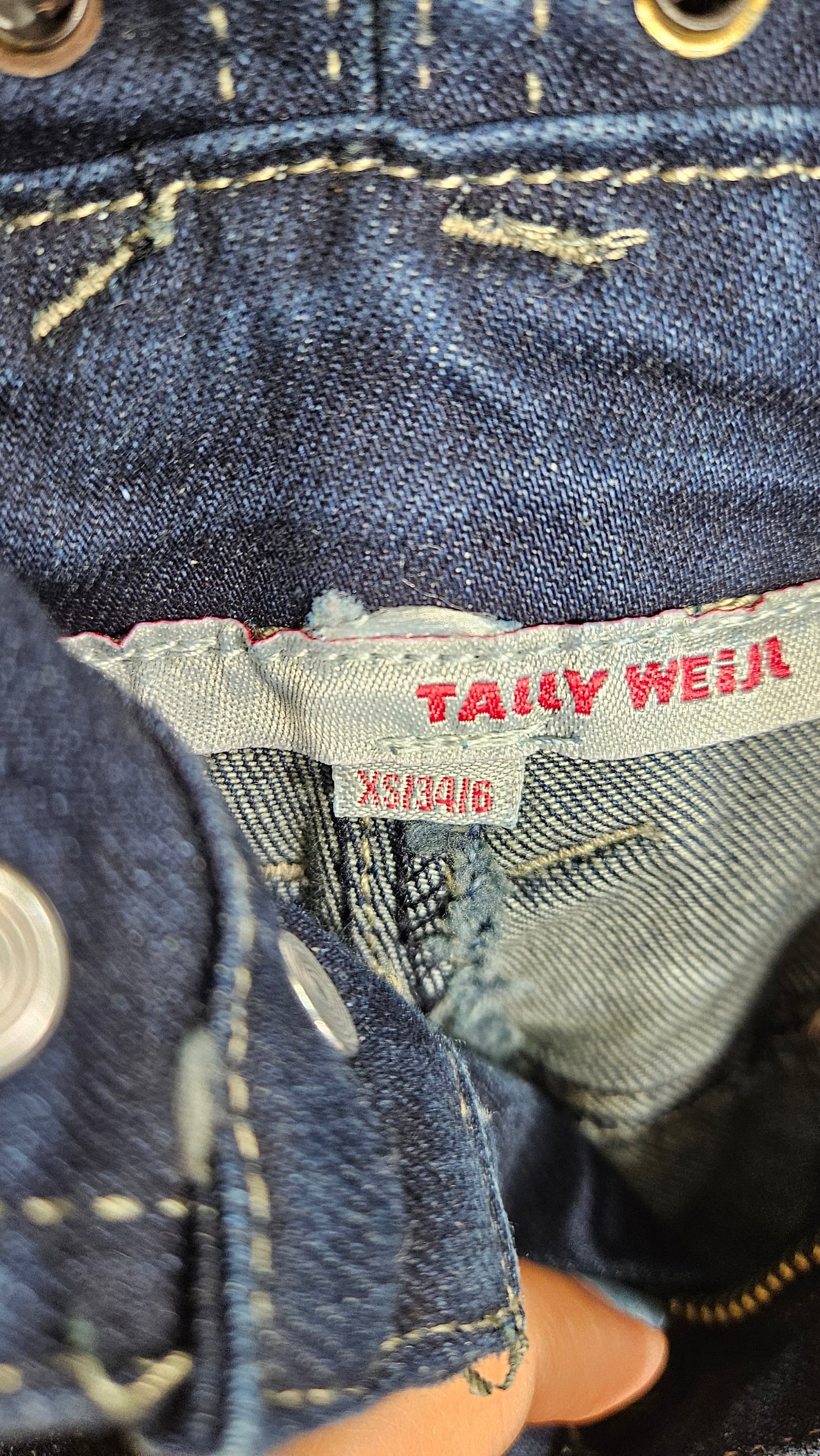 Women's Jeans Pre Loved Pants High Waist Skinny Denim Pants