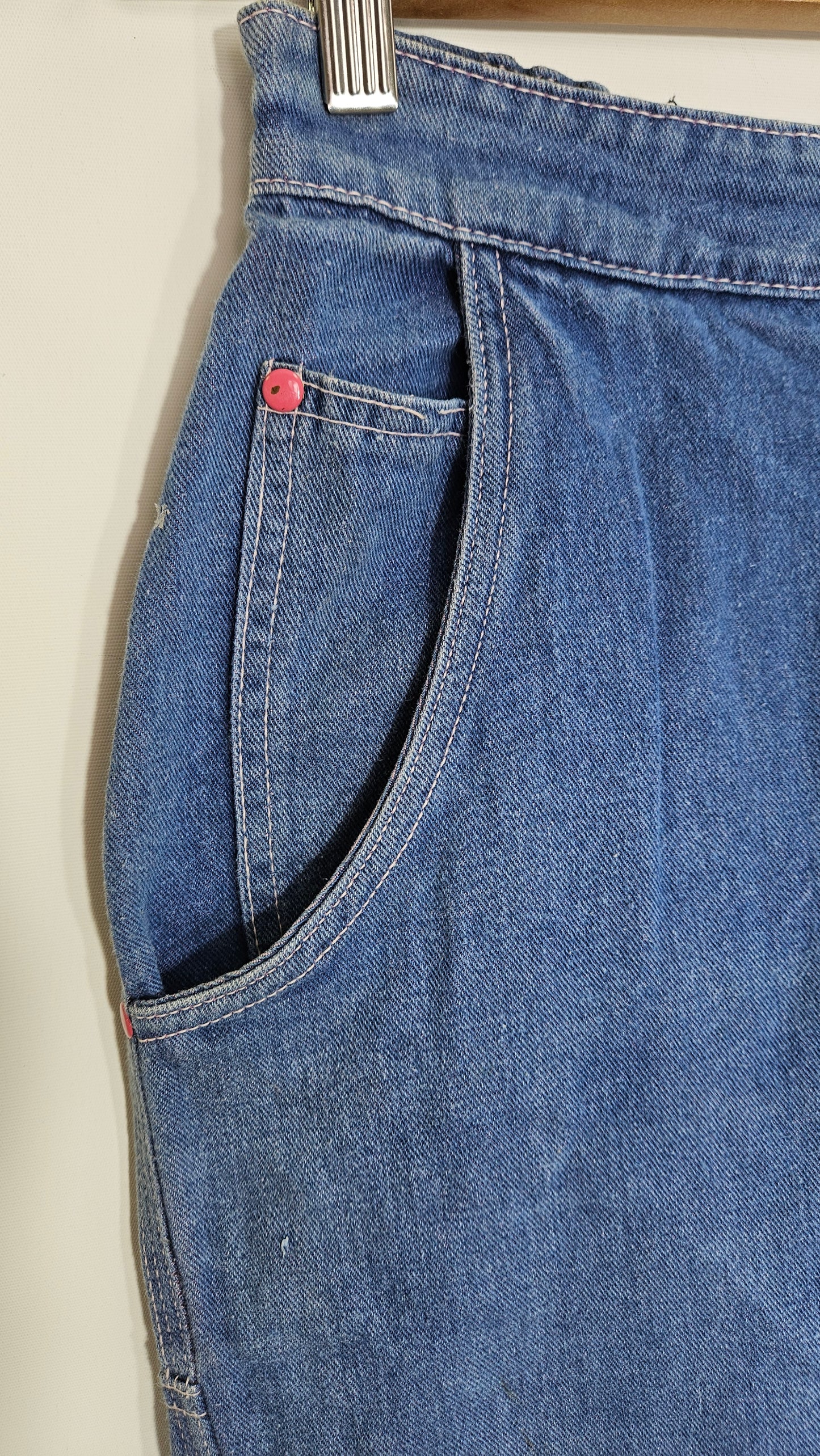 High waist vintage Denim jeans - pants