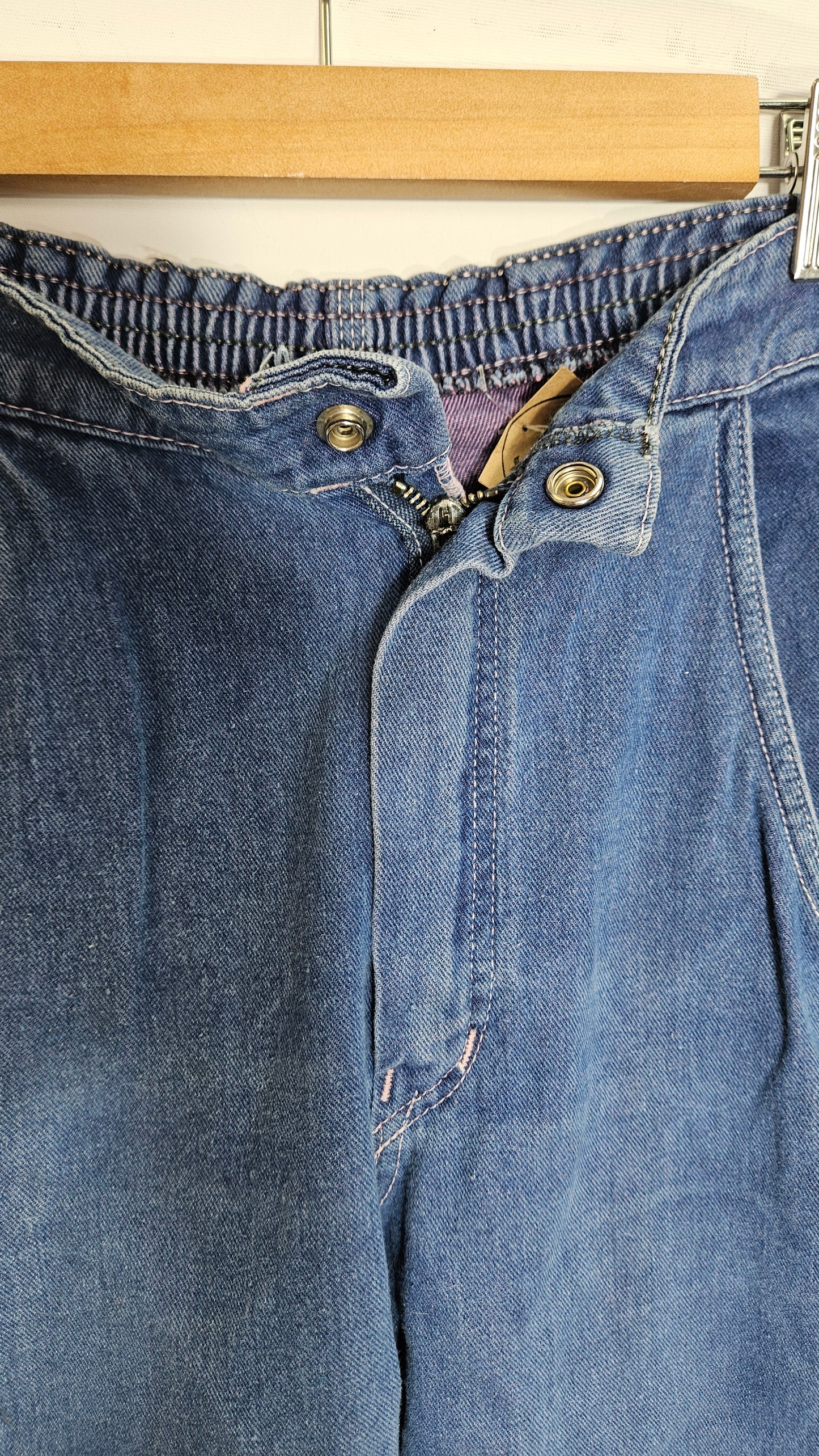 High waist vintage Denim jeans - pants