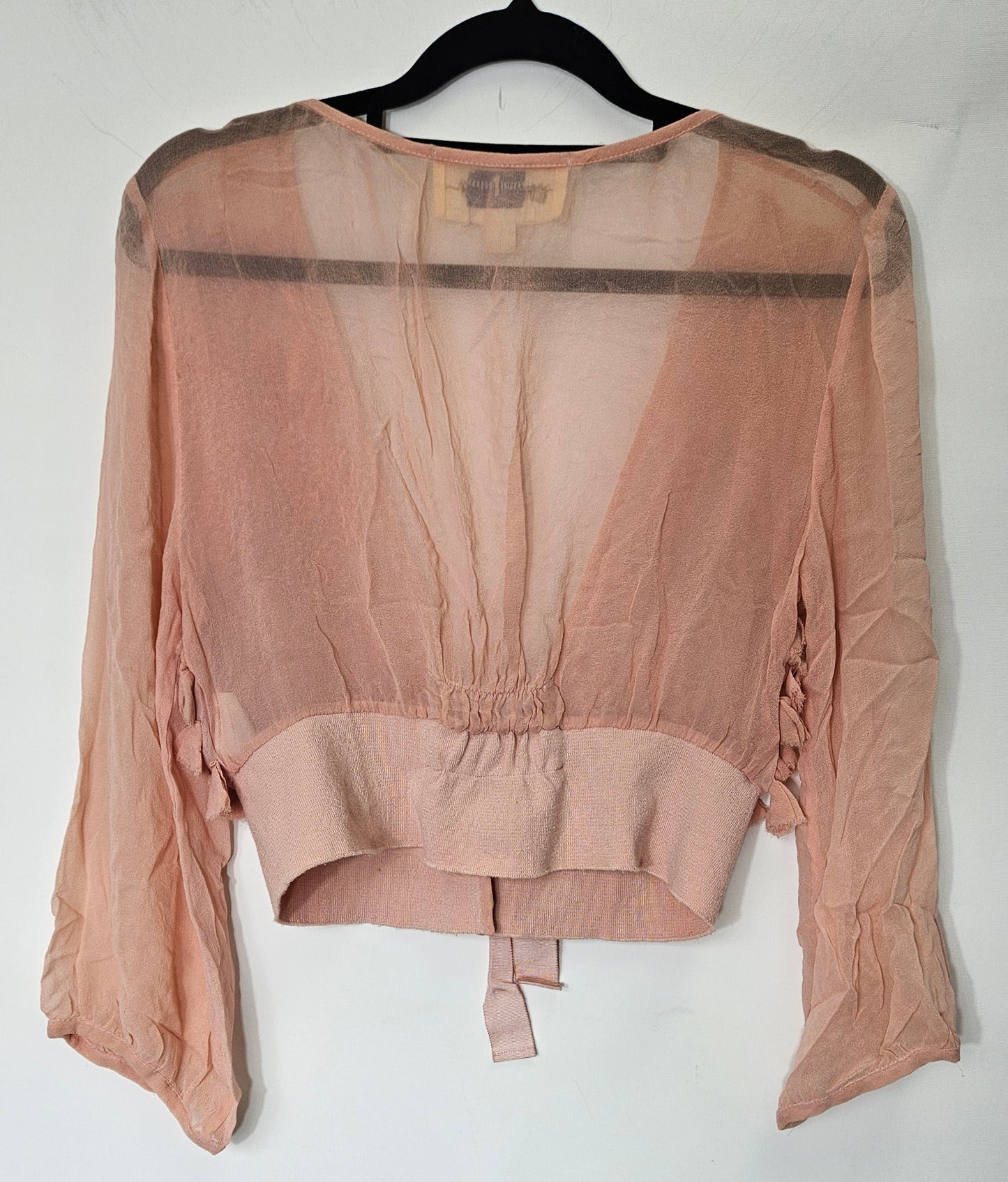 Trelise Cooper light jacket- pink cropped jacket by Trelise Cooper