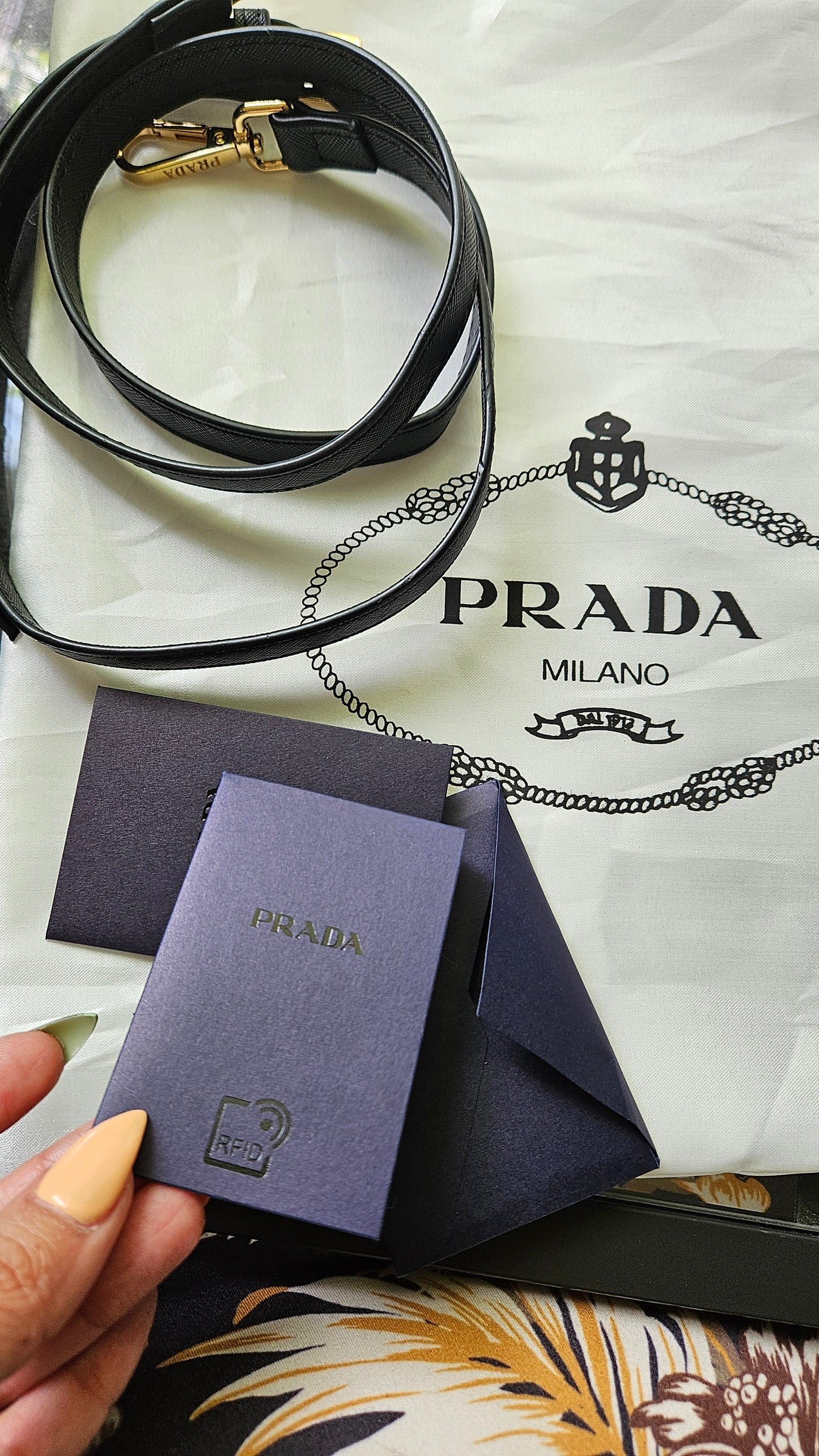 Prada Symbole Triangolo Jacquard Mini Tote - Prada shoulder bag - Mini hand bag