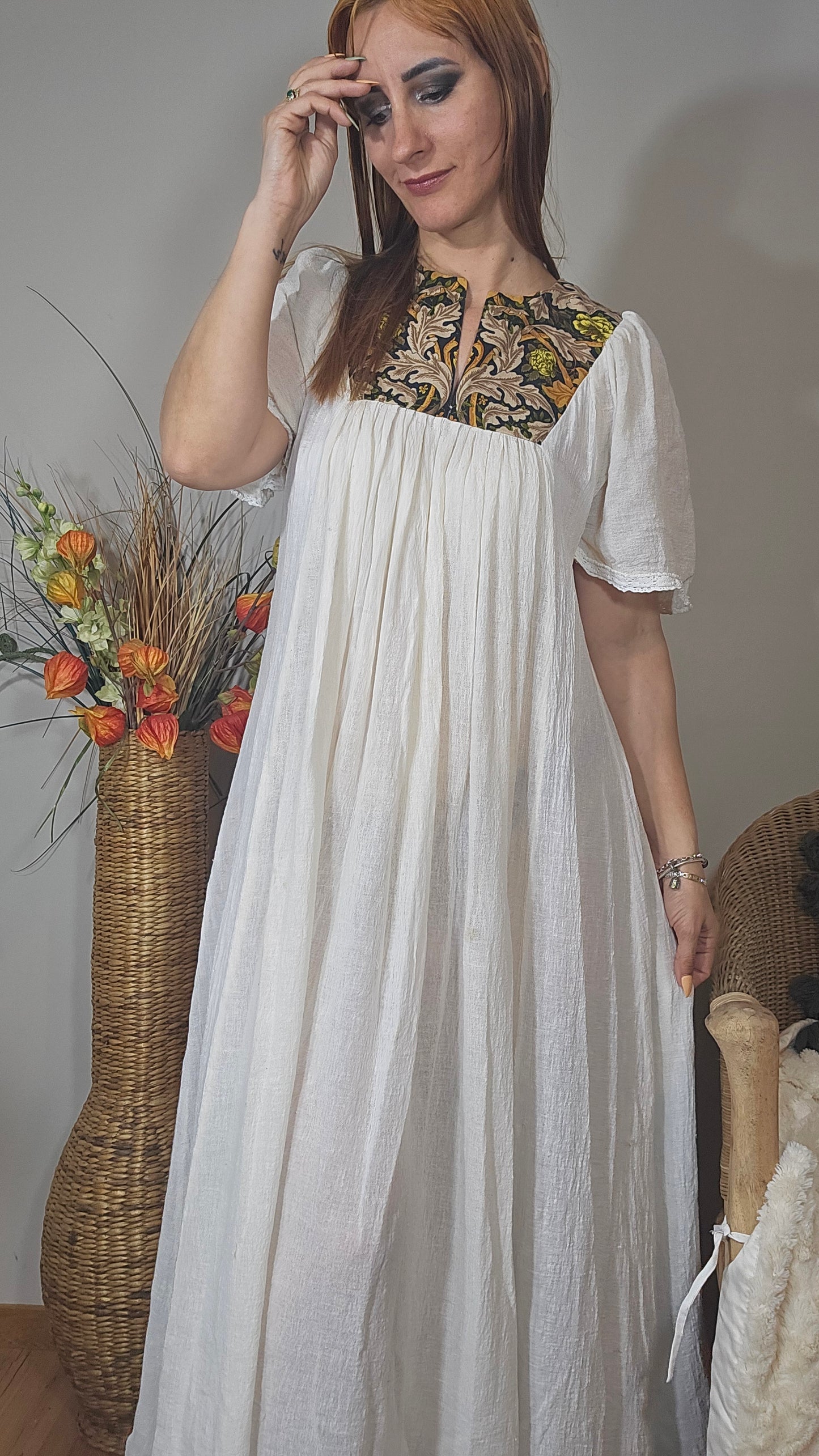Lovely vintage Bohemian Maxi Dress - used Maxi Dress