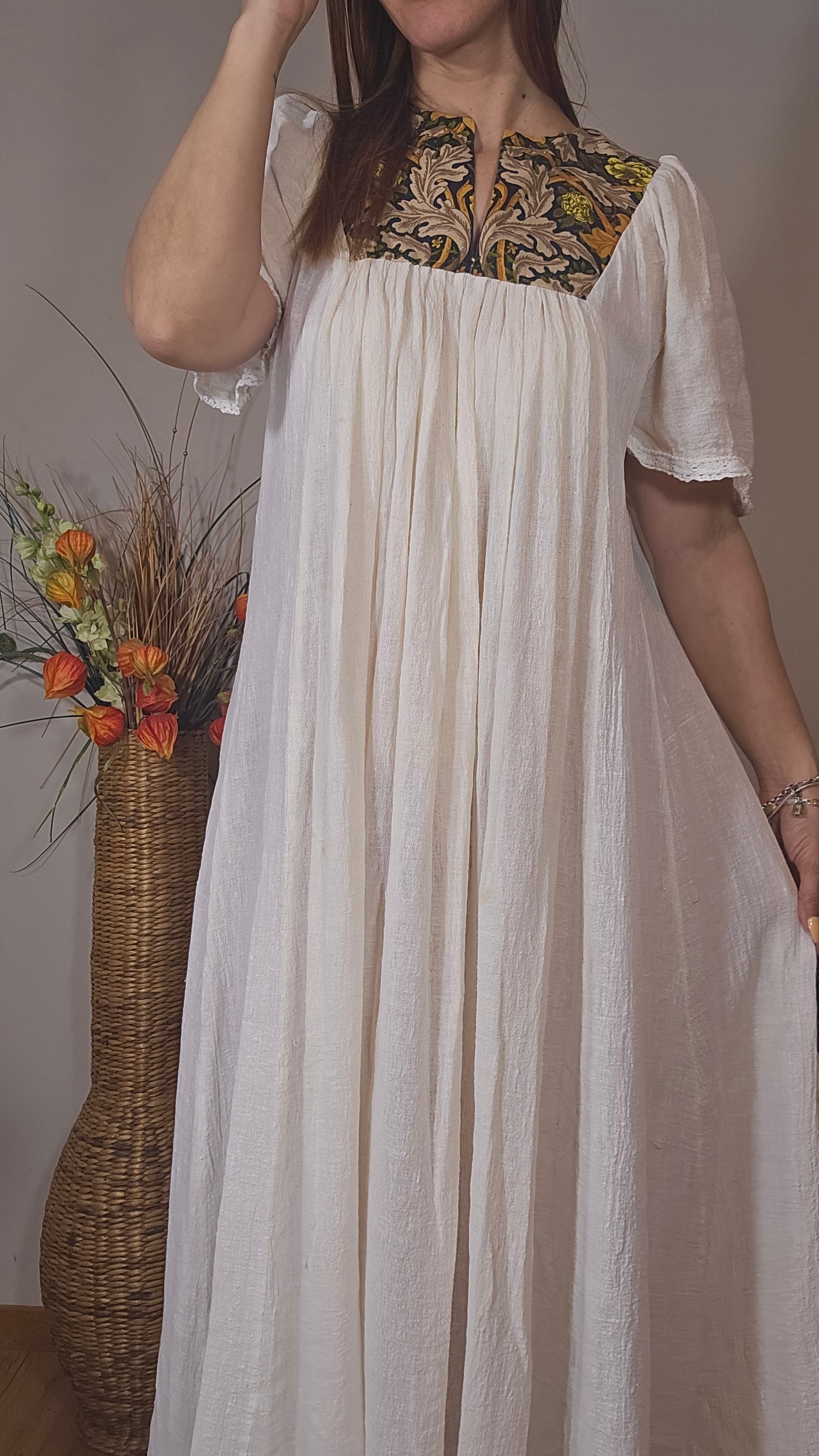 Lovely vintage Bohemian Maxi Dress - used Maxi Dress