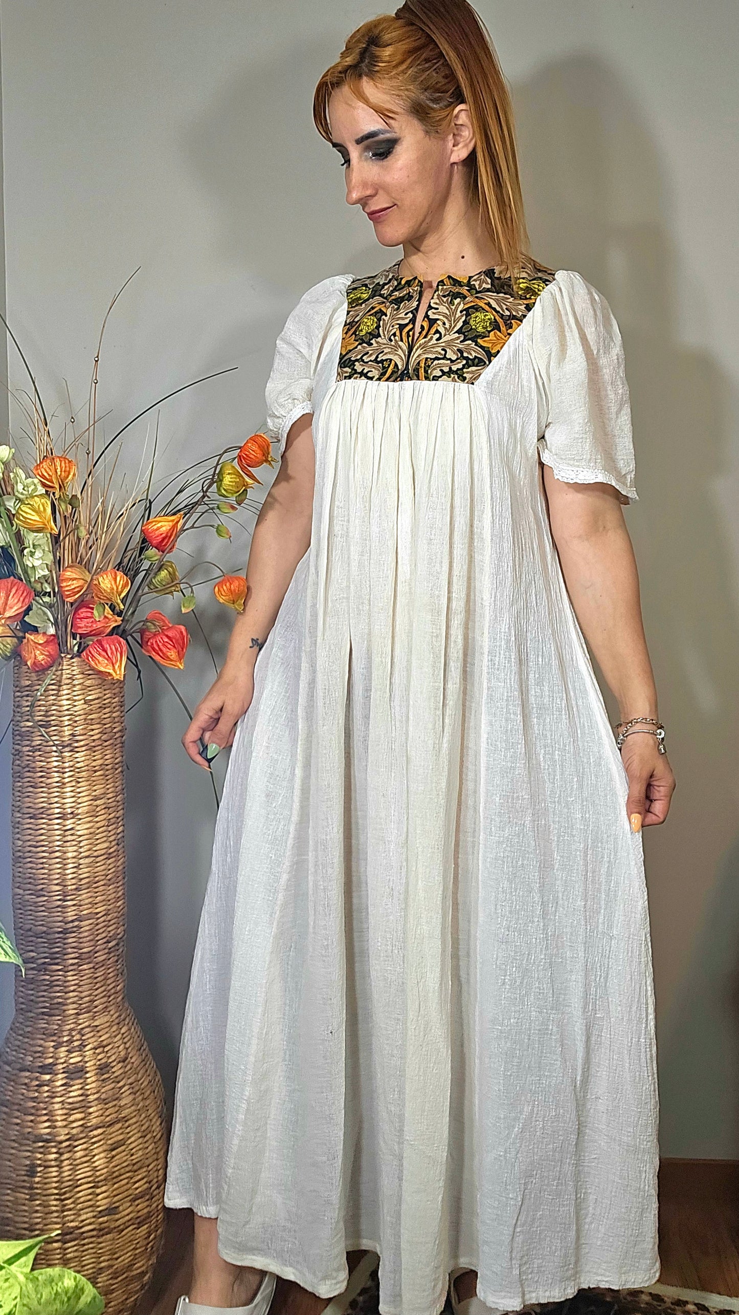 Lovely vintage Bohemian Maxi Dress - used Maxi Dress