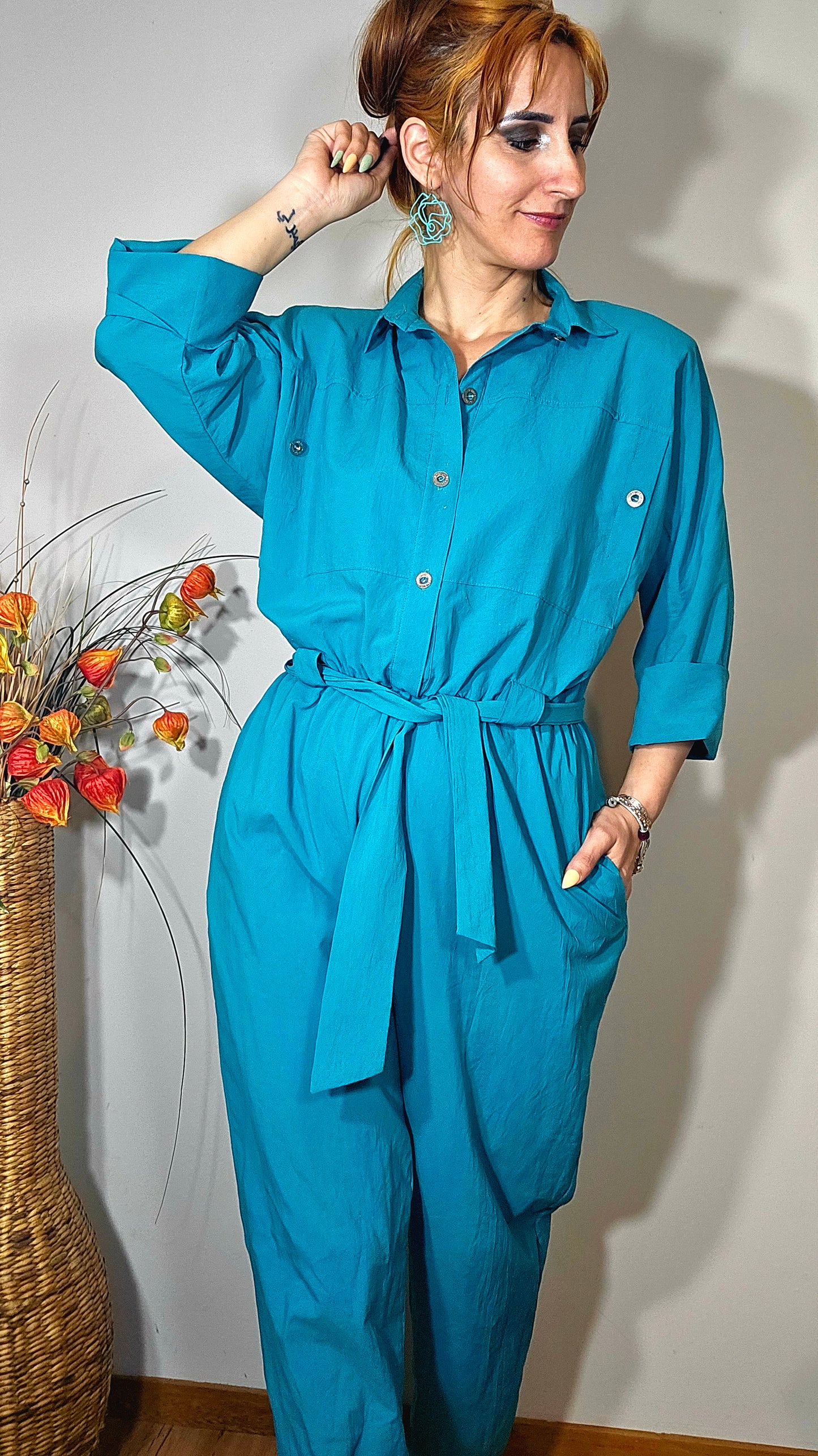 Vintage 1980s Jumpsuit Canadian Jumpsuit overall