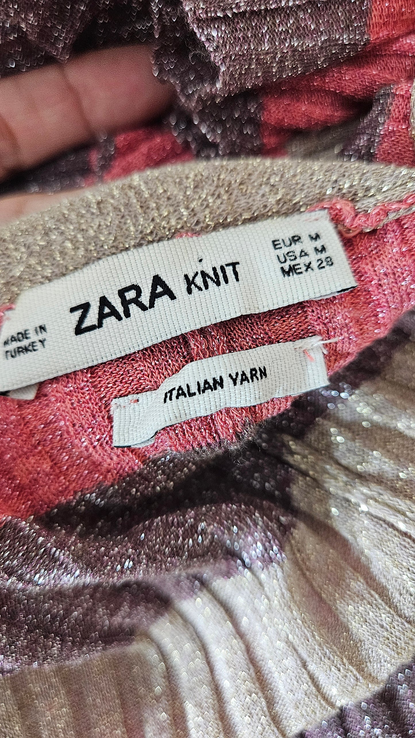 Zara Women's Dress - Maxi Dress Size M.