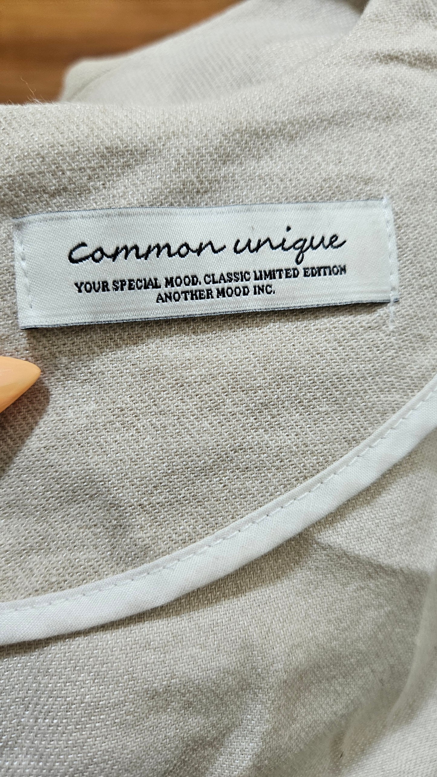 Mini Dress - Beige Dress - Preloved Dress