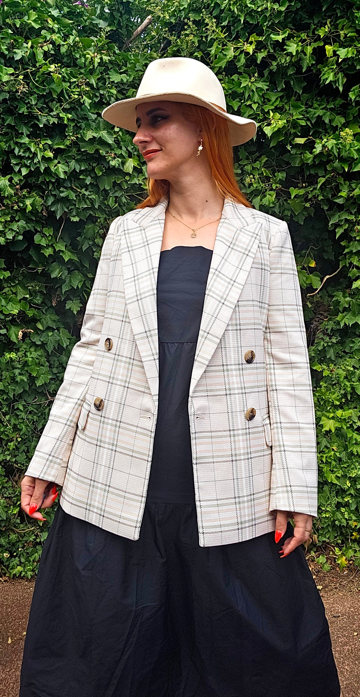 Straight-cut jacket H&M Blazer Preloved Jacket