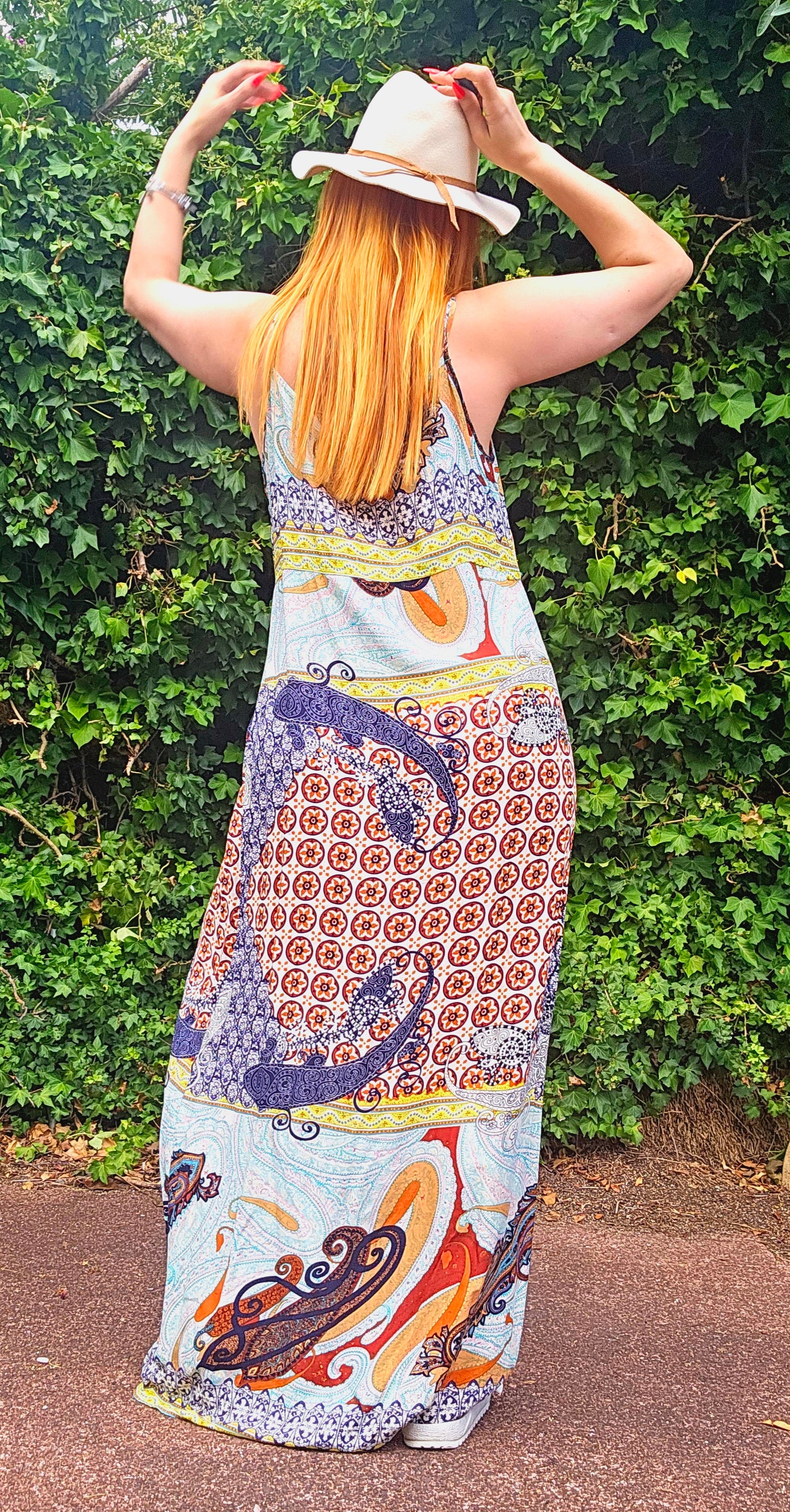 Lovely Bohemian Paisley style Maxi Dress - used Maxi Dress