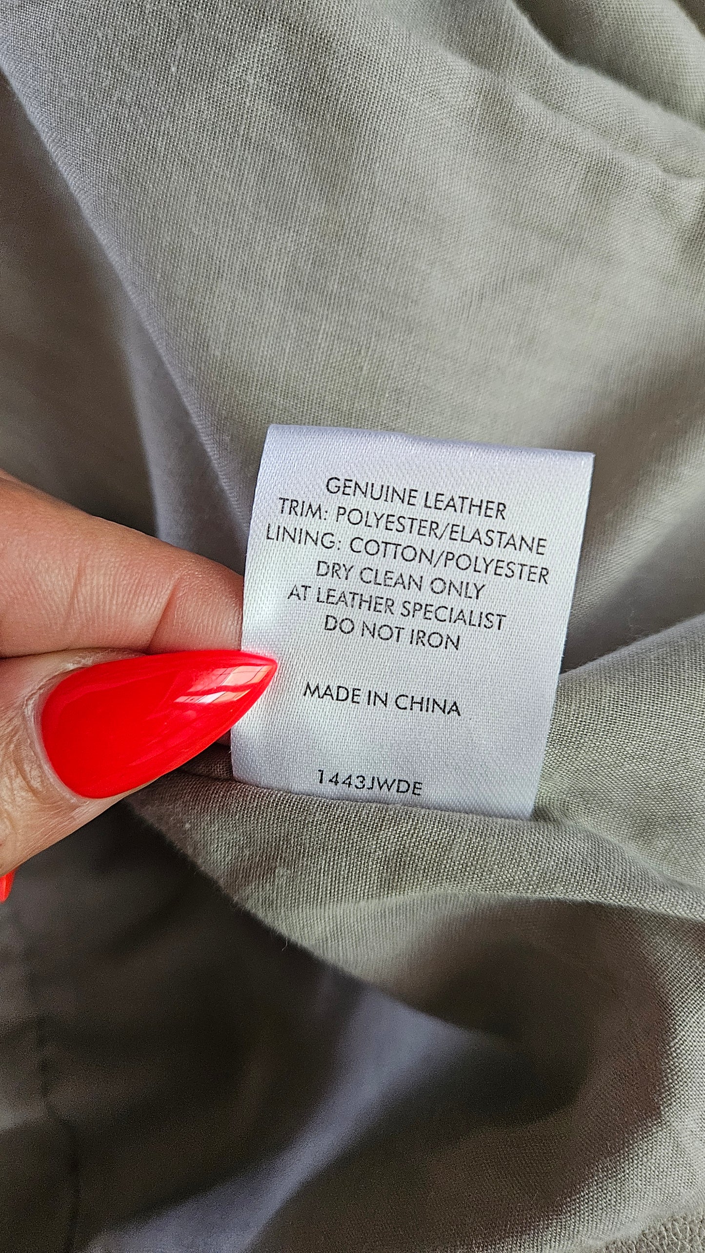 Decjuba Leather Jacket - Preloved Jacket Size 8.