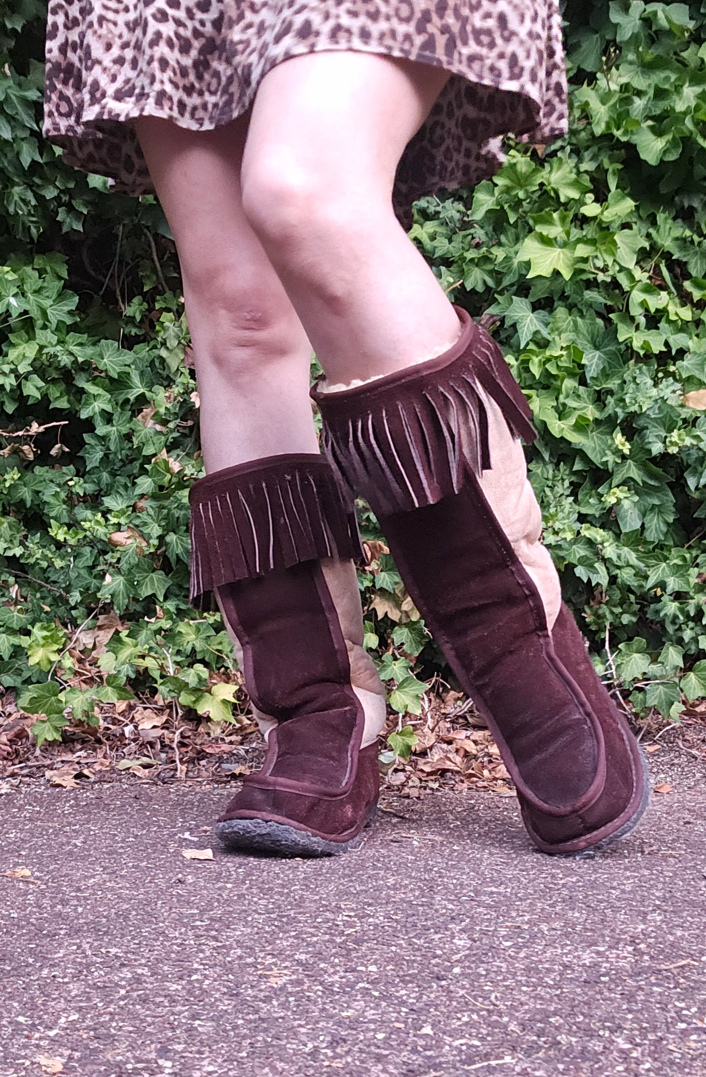 Lamb boots - lamb skin Boots, Size 39
