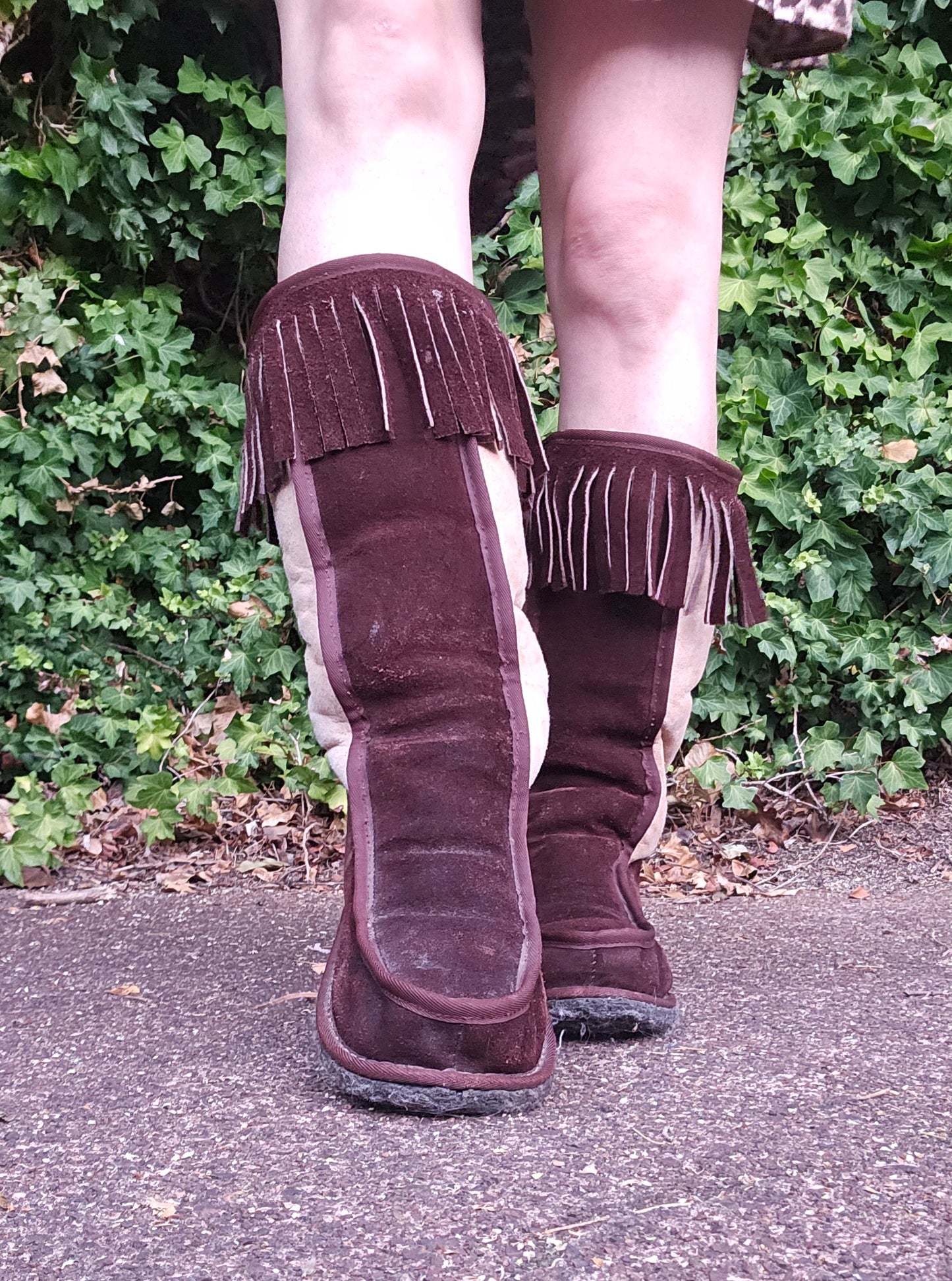 Lamb boots - lamb skin Boots, Size 39