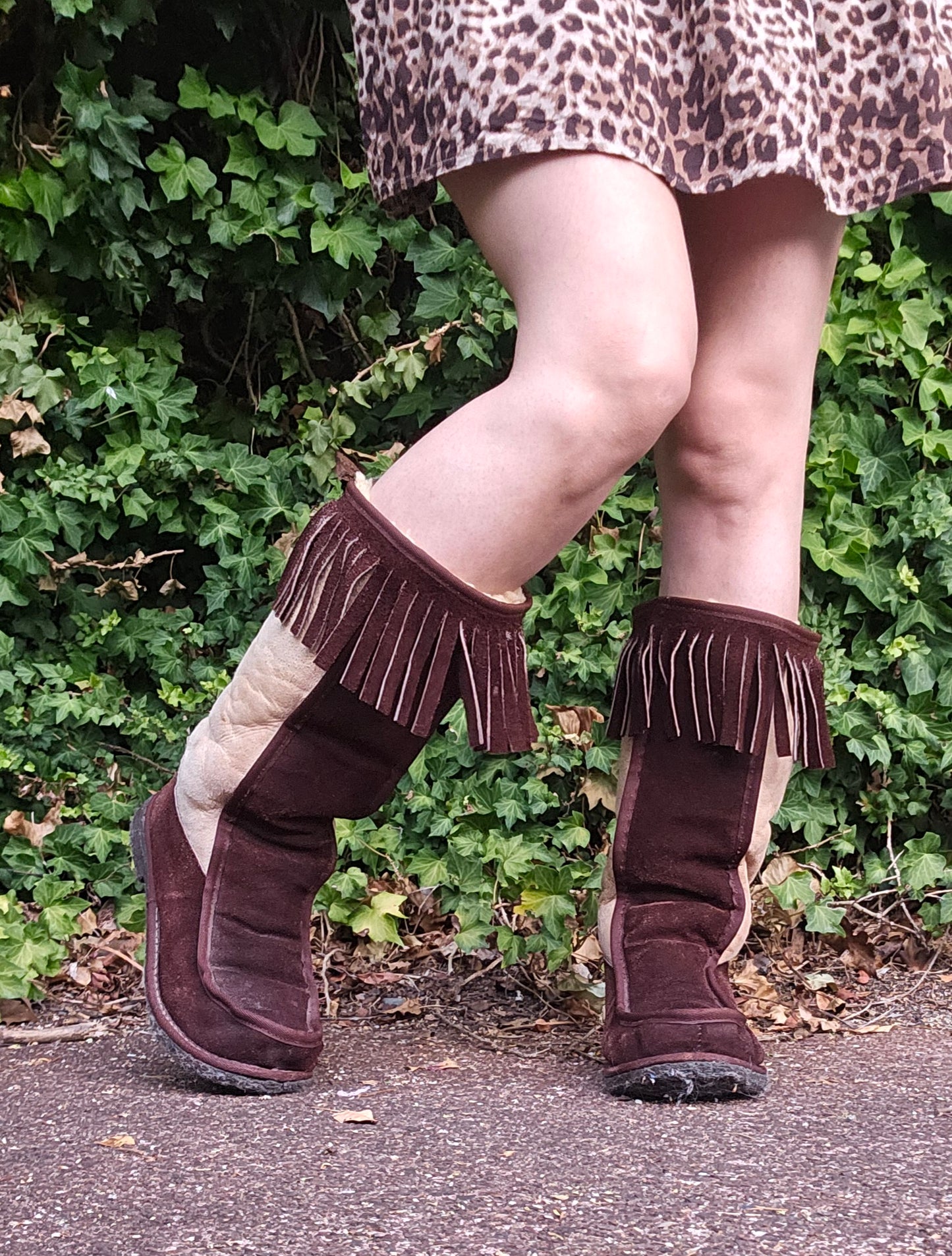 Lamb boots - lamb skin Boots, Size 39
