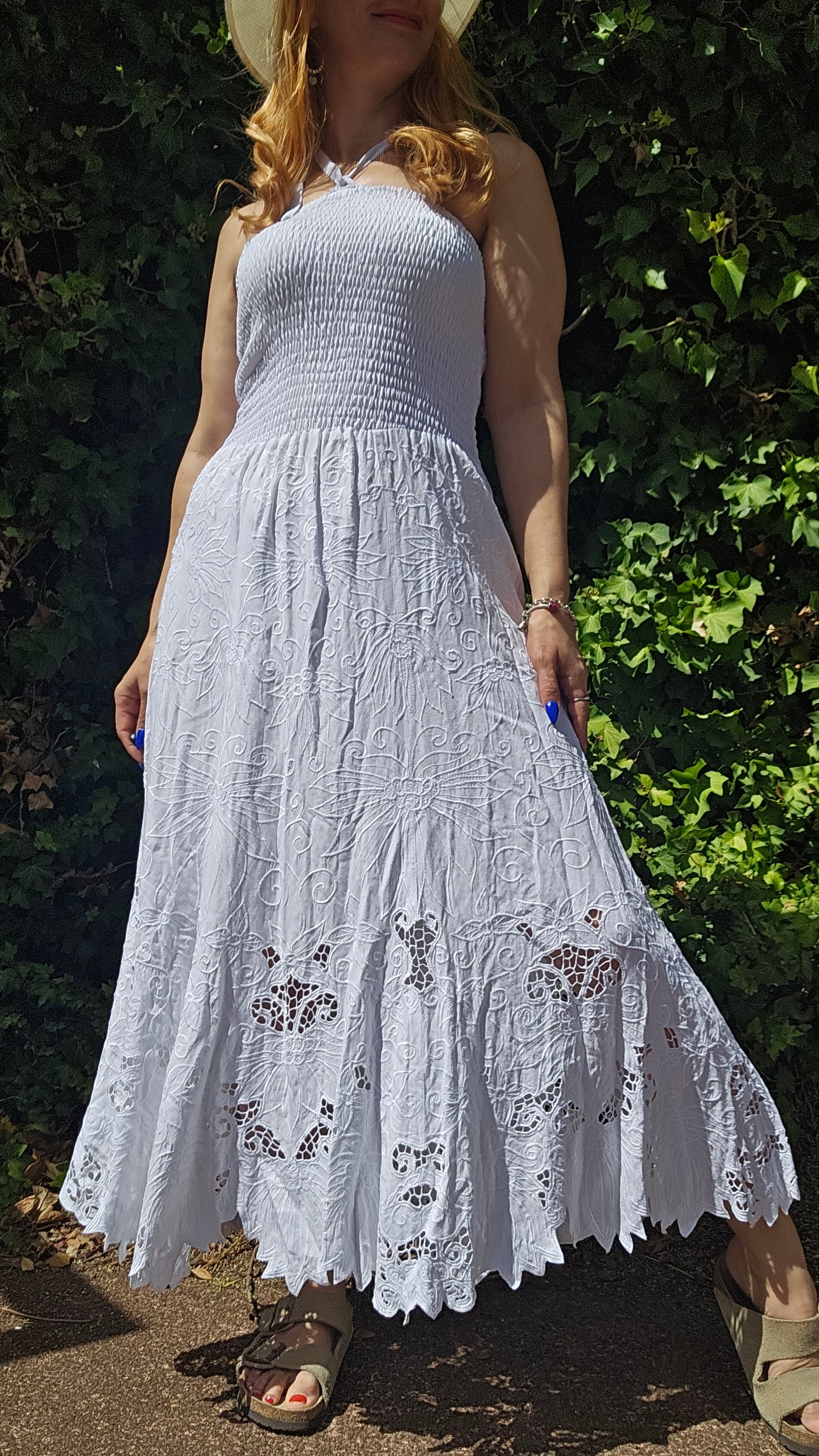 Embroidery Bohemian Dress - Preloved Dress